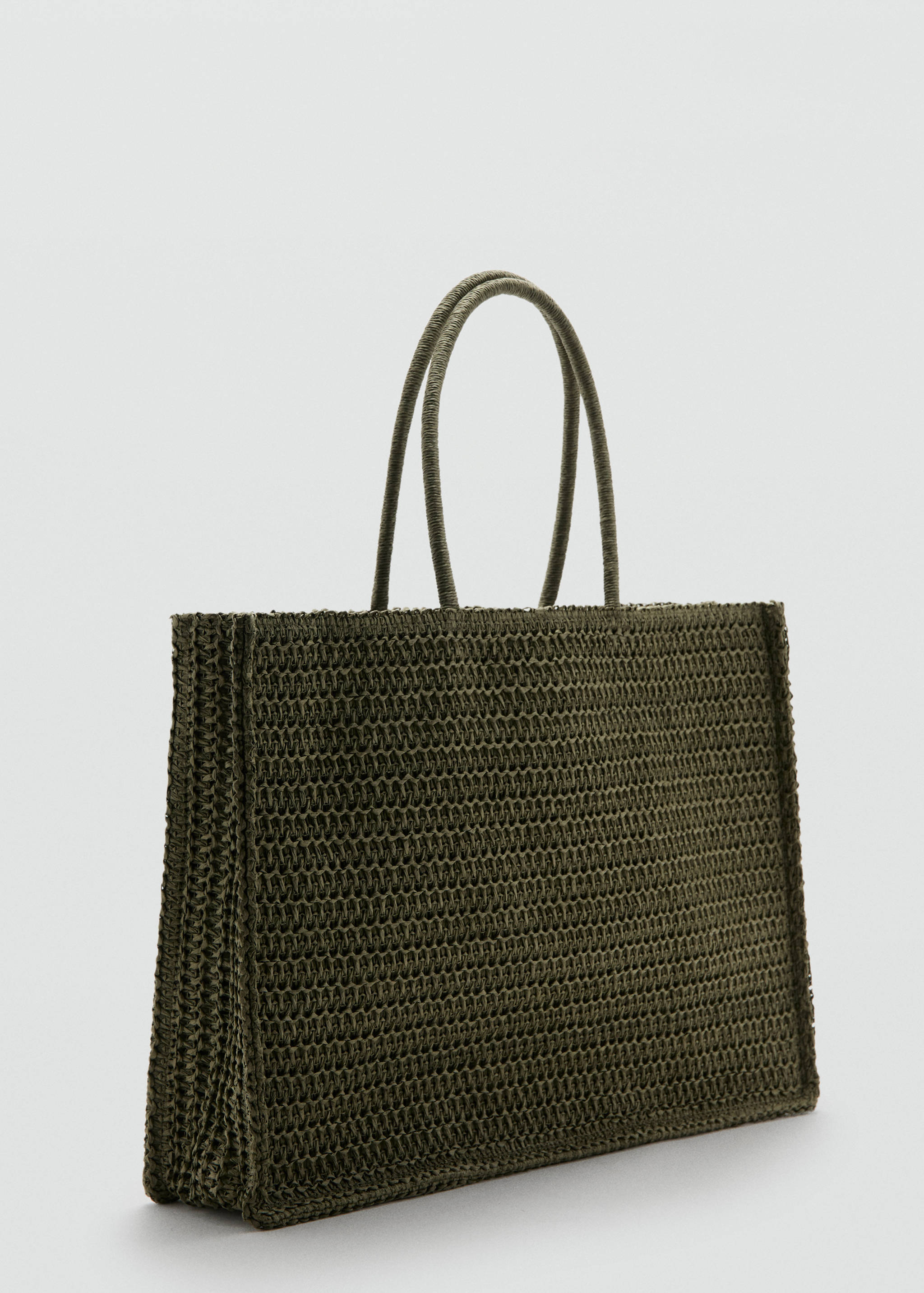 Bolso tote fibra natural - Plano medio
