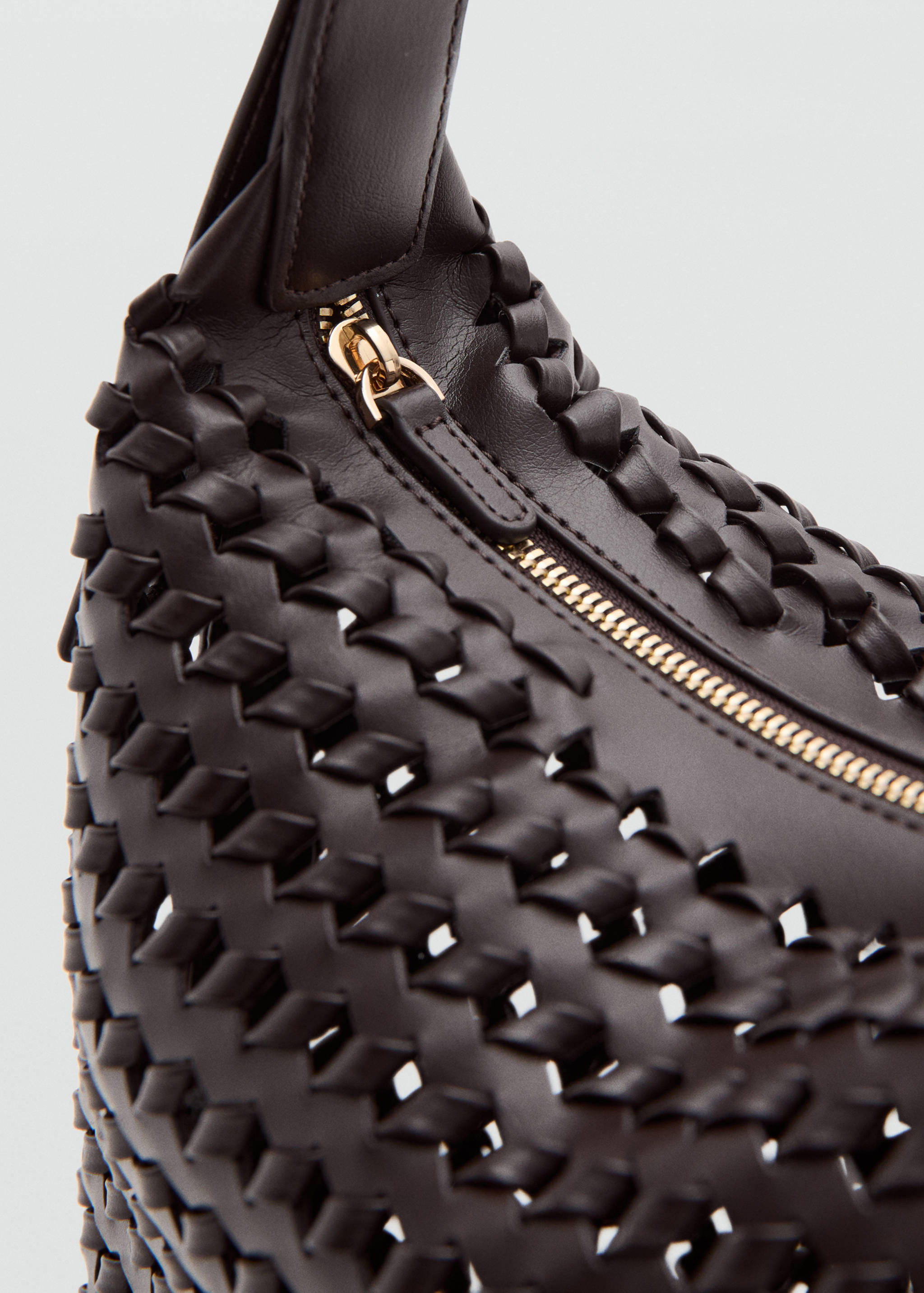 Braided shoulder bag - Details of the article 1