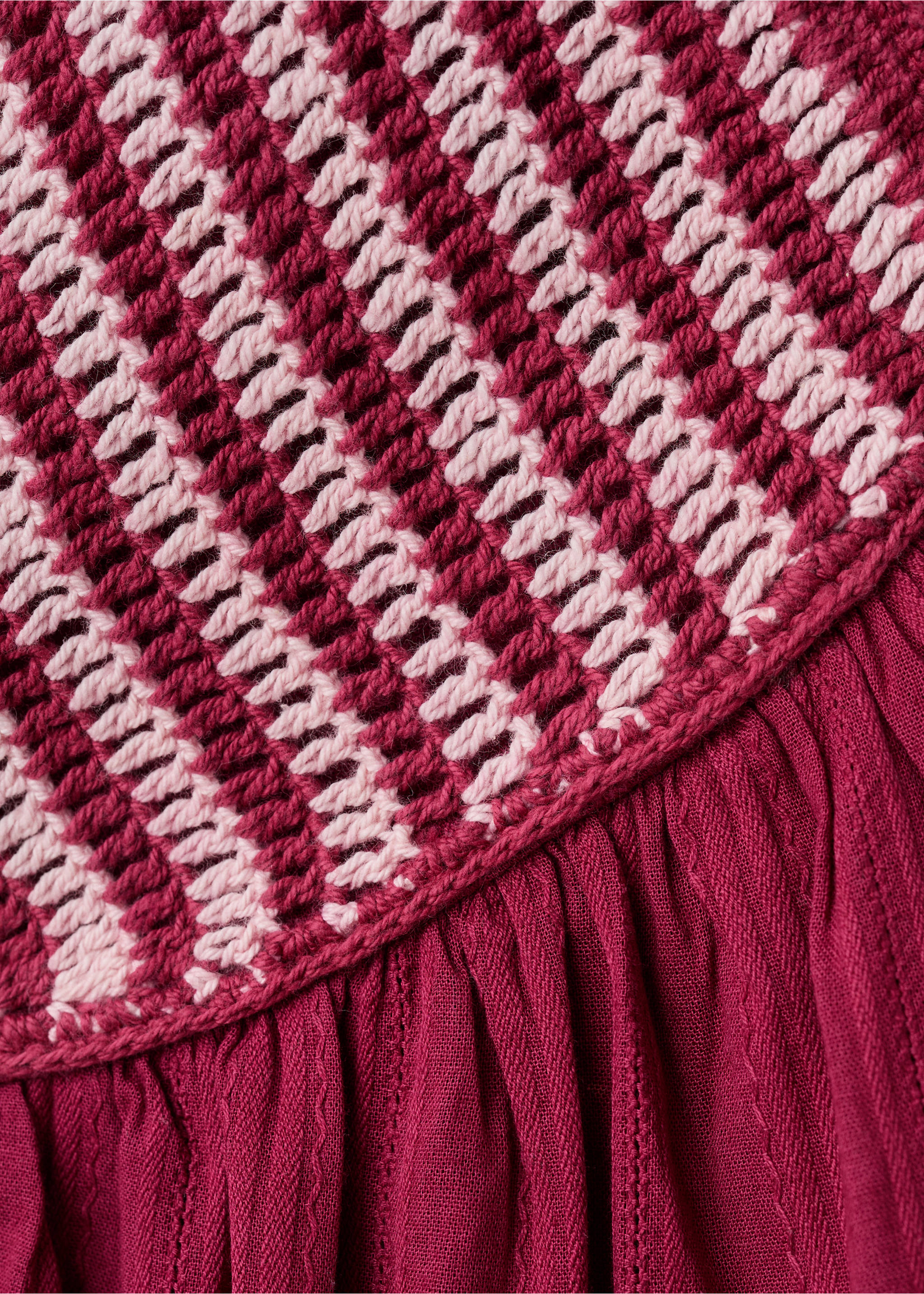 توب كروشيه بلونين - تفاصيل المنتج 8, كستنائي. Ref: 27046745-00.