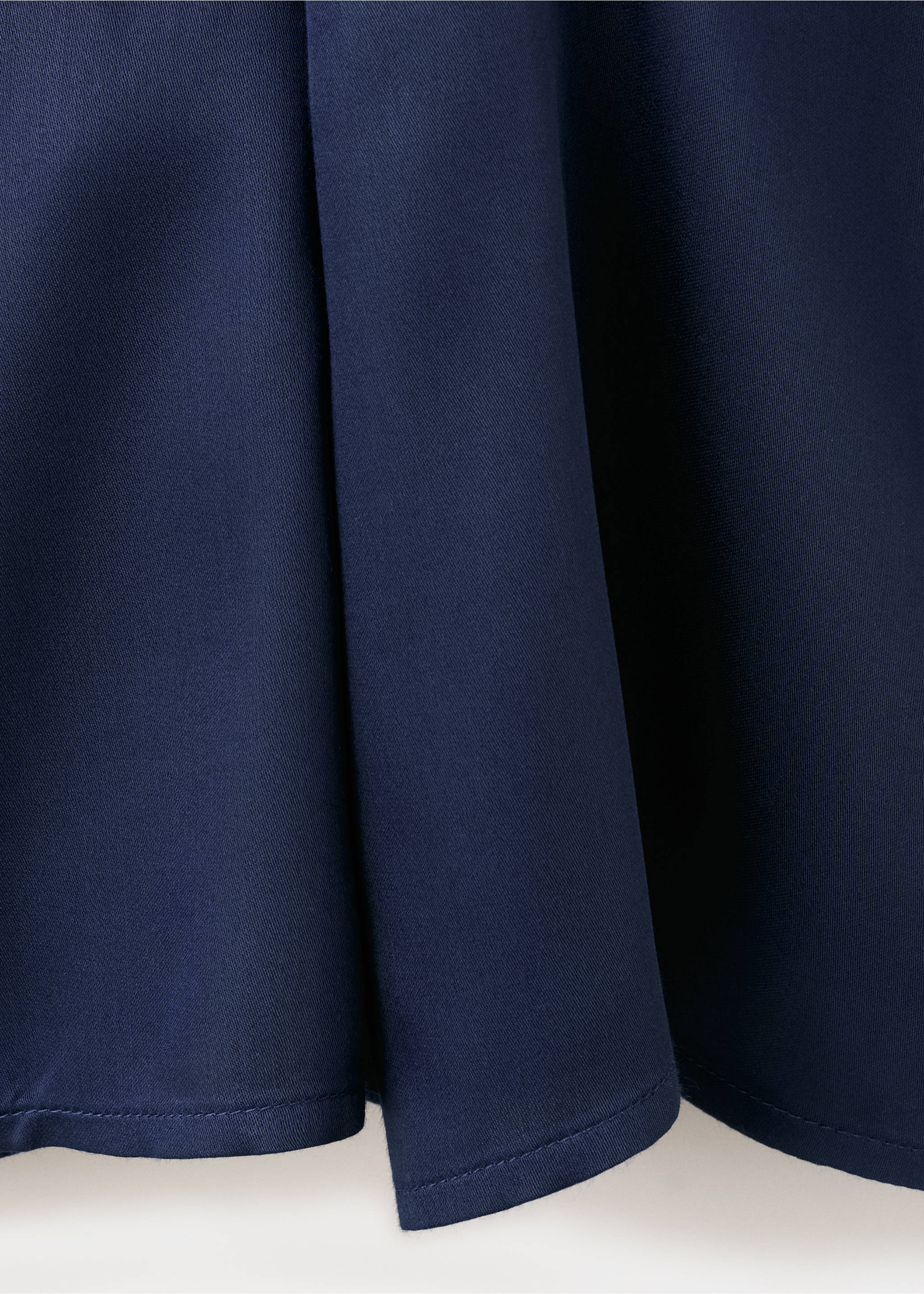 Halter top with open back - Details of the article 0, Dark Navy. Ref: 27047143-00.