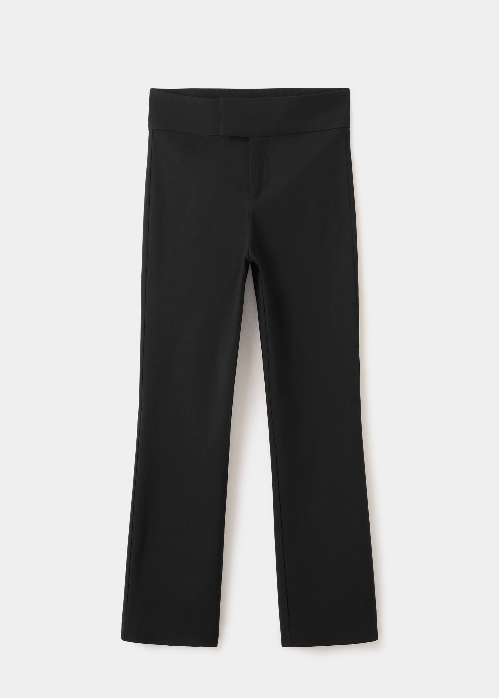 Straight-leg pants with belt loops - Article without model