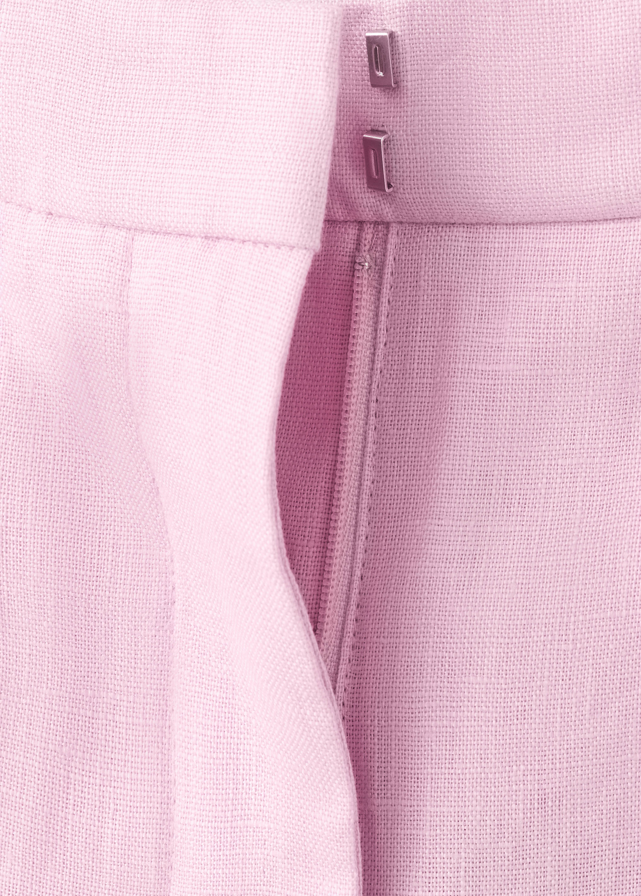 Linen suit trousers - Details of the article 0