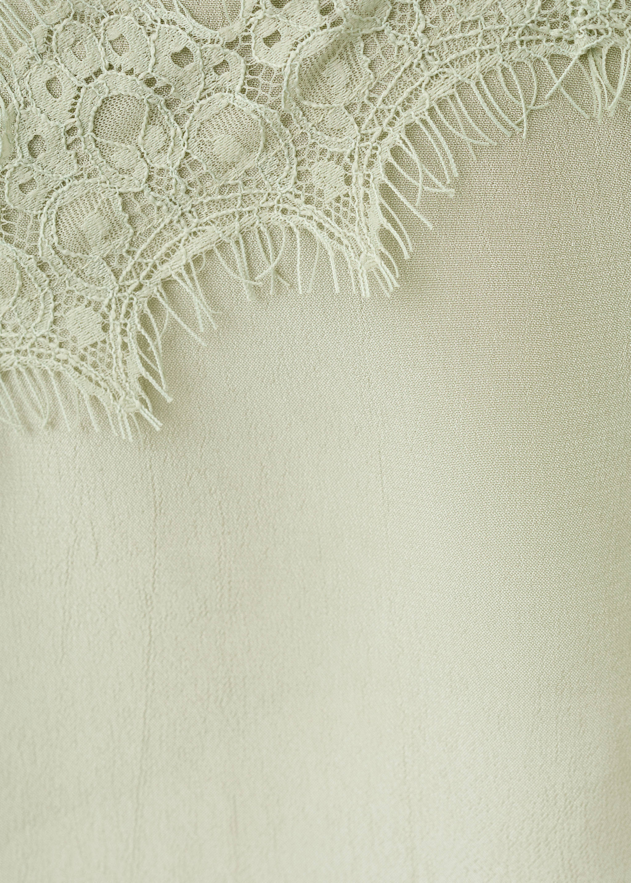 Embroidered appliqué top - Details of the article 0