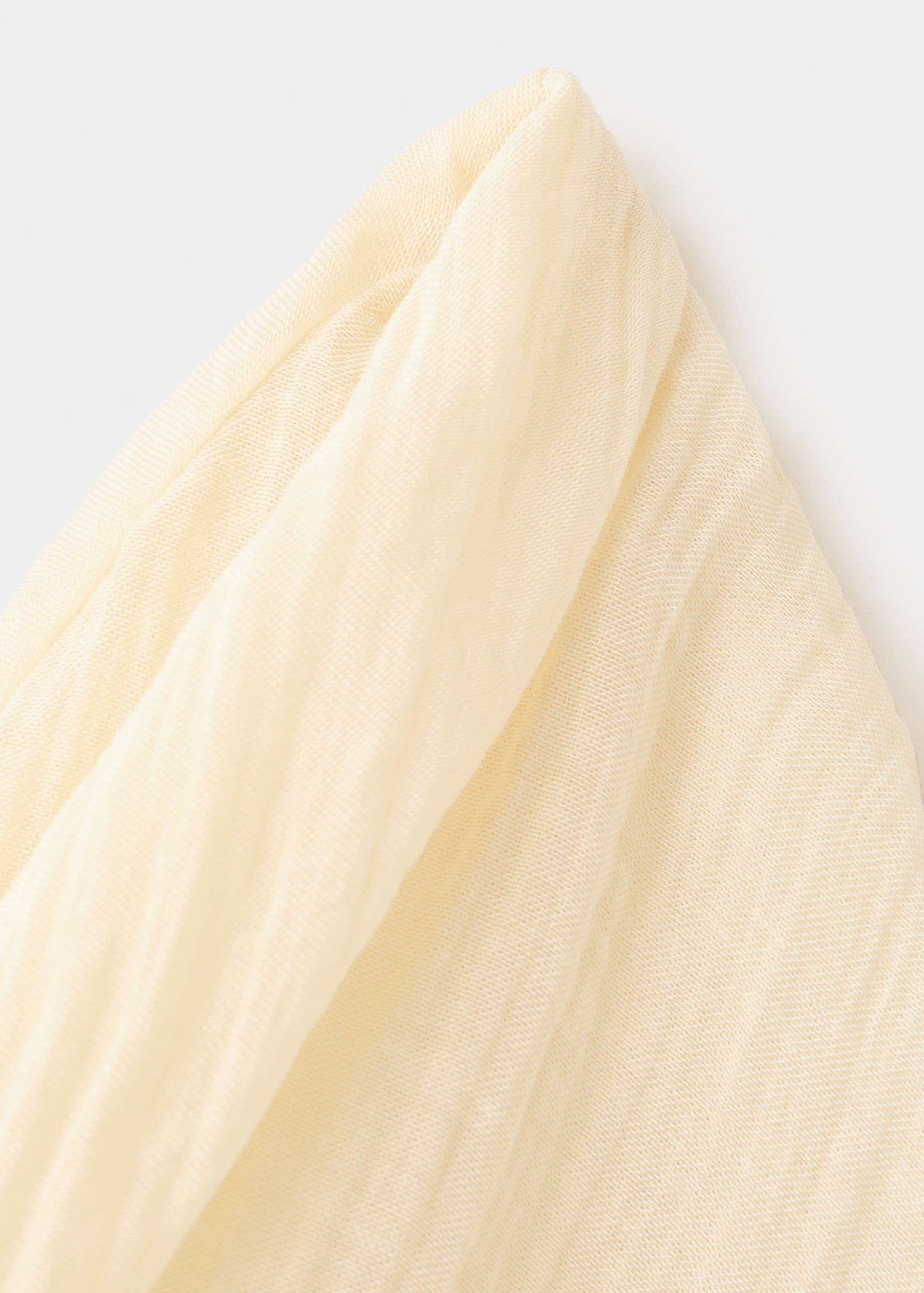 Ασύμμετρη μπλούζα ντραπέ - Λεπτομέρεια του προϊόντος 8