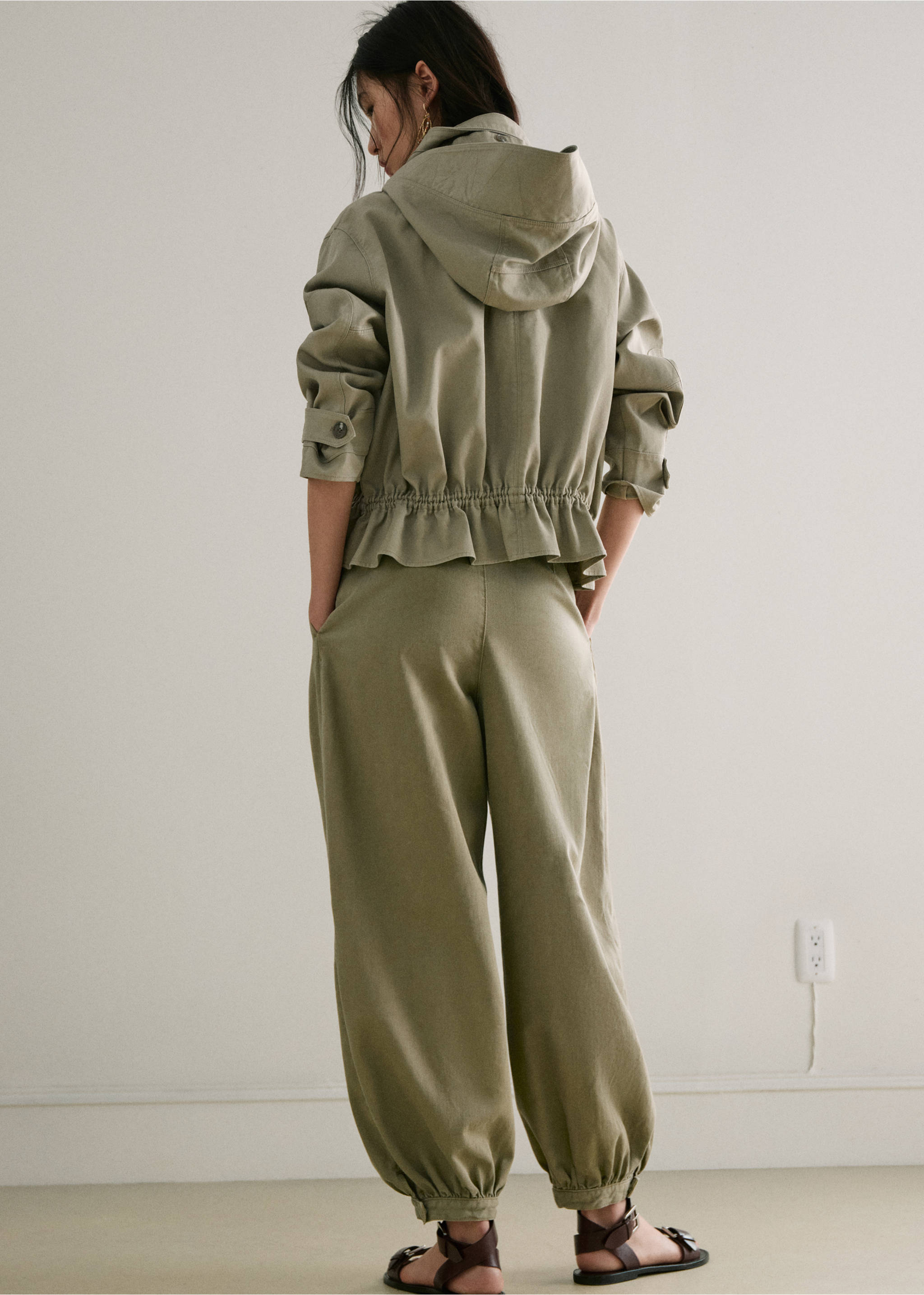 Texans balloon tir mitjà - Revers de l'article, Caqui. Ref: 27047166-00.