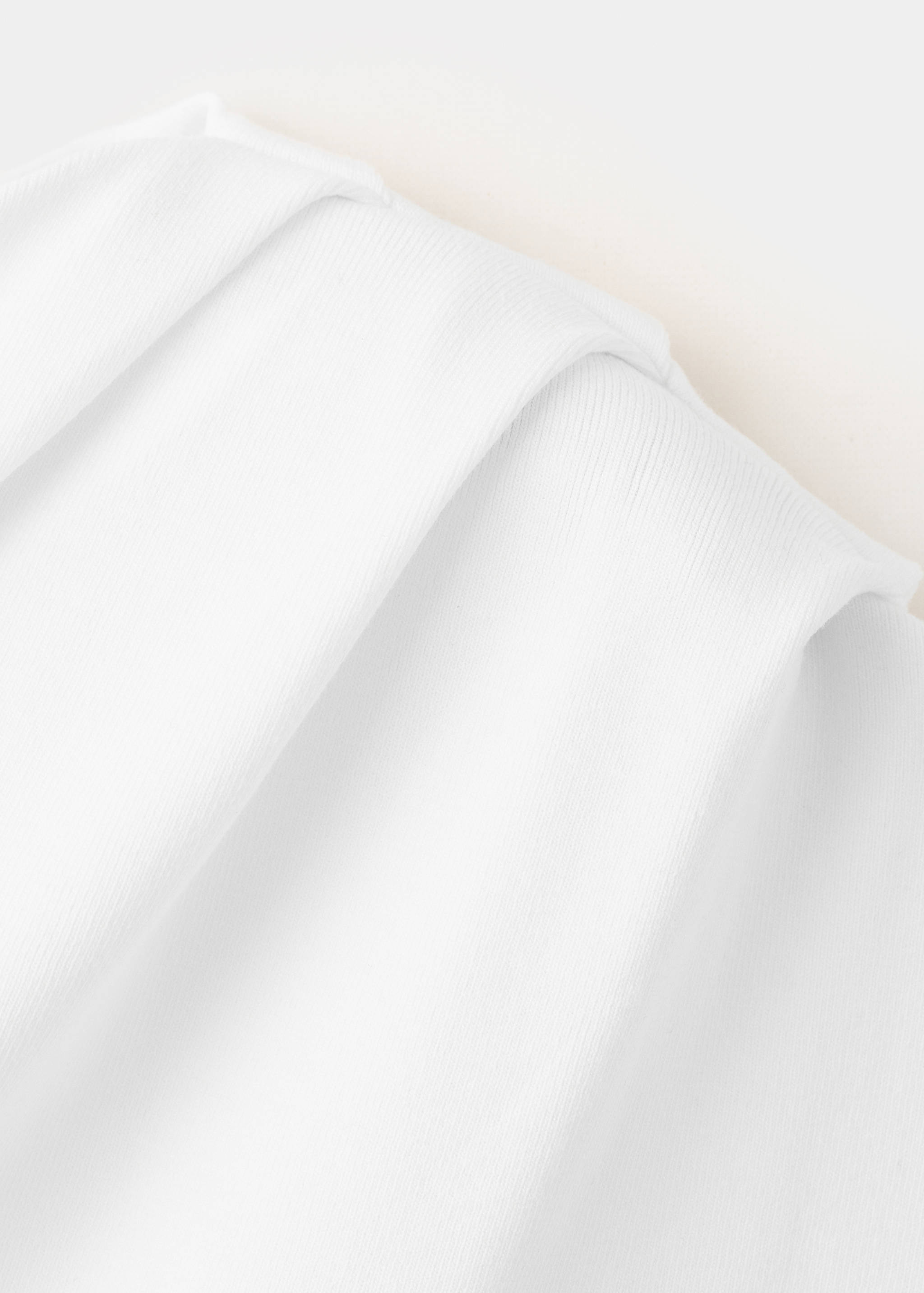 Асимметричный топ со сборками - Деталь изделия 0