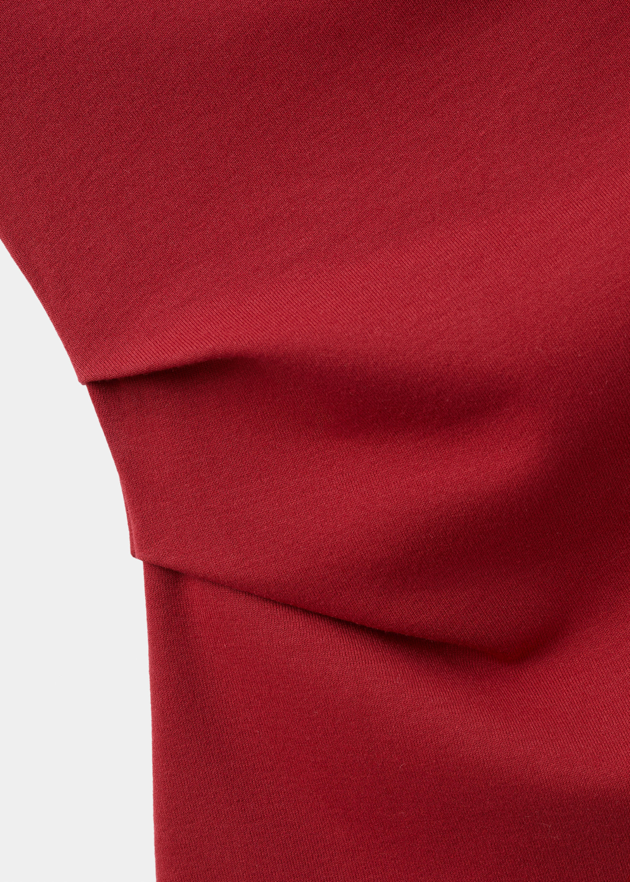 Asymmetric ruched top - Details of the article 0