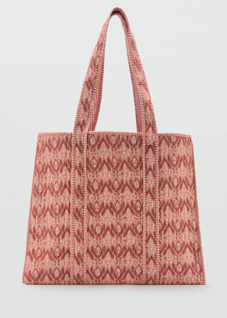 Printed tote bag — Orange