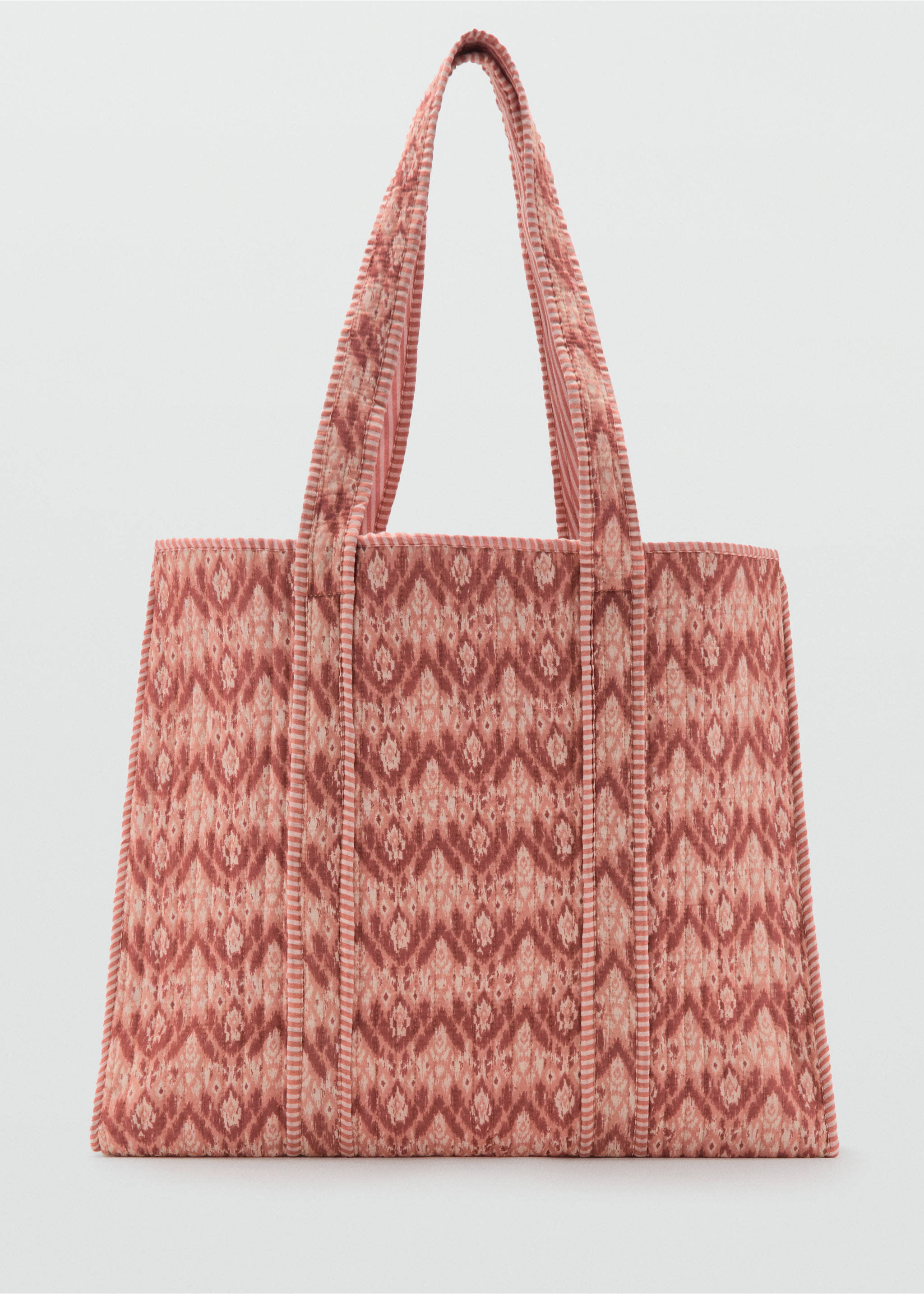 Printed tote bag - Article without model, Orange. Ref: 27047778-00.