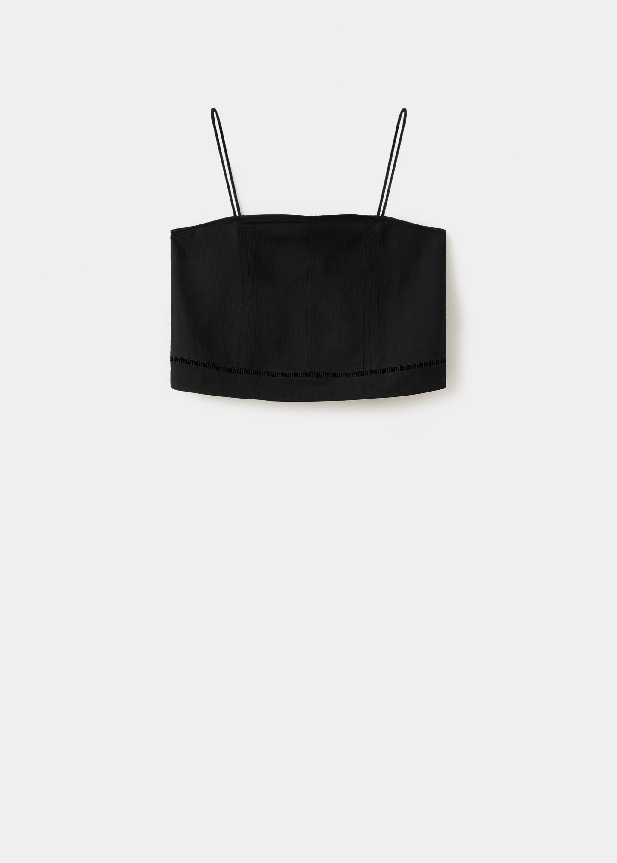Tanktop met knopen - Artikel zonder model