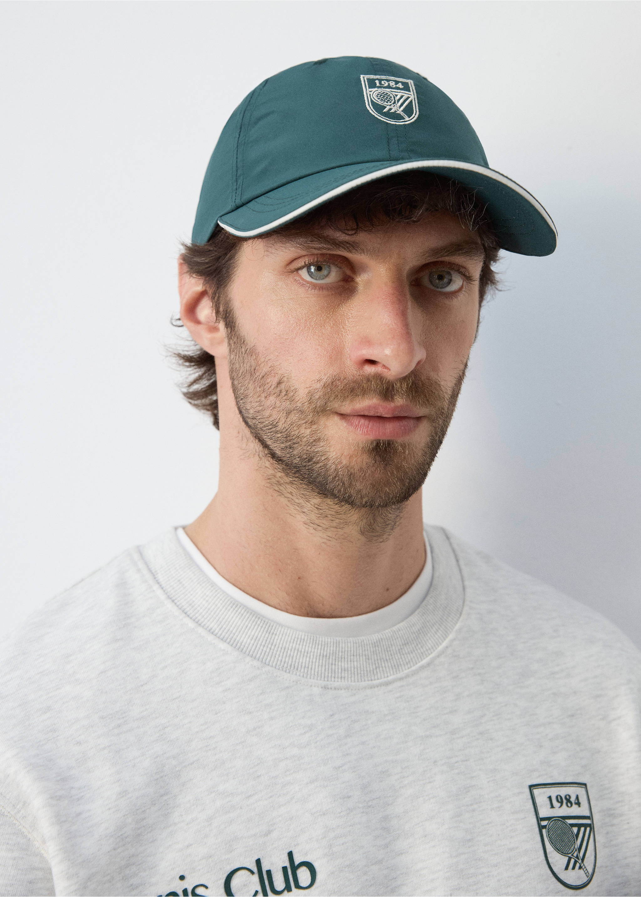 Embroidered cap - General plane, Dark Green. Ref: 27047785-00.