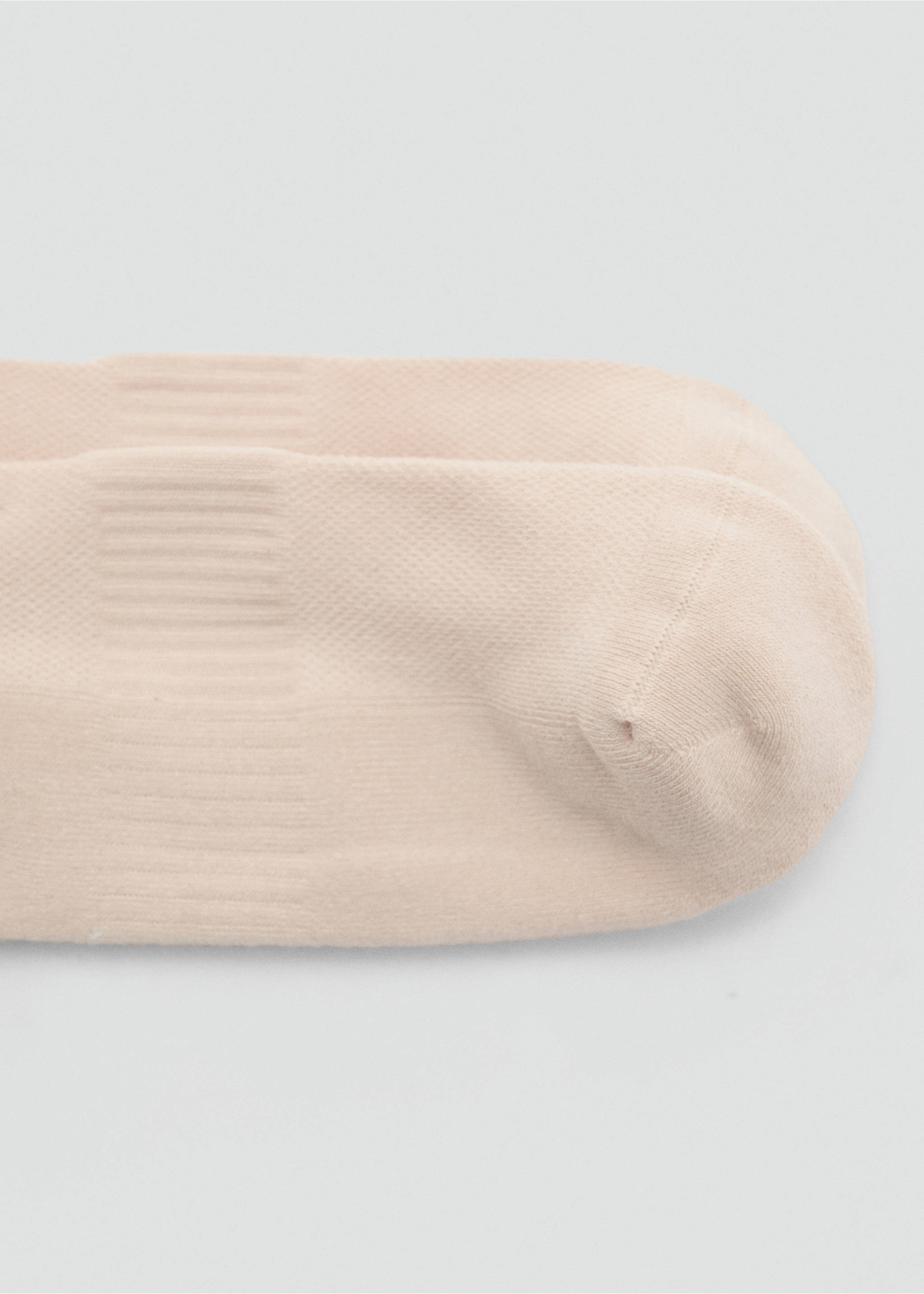 جوارب قطنية مخططة - تفاصيل المنتج 1, بيج فاتح. Ref: 27047791-00.