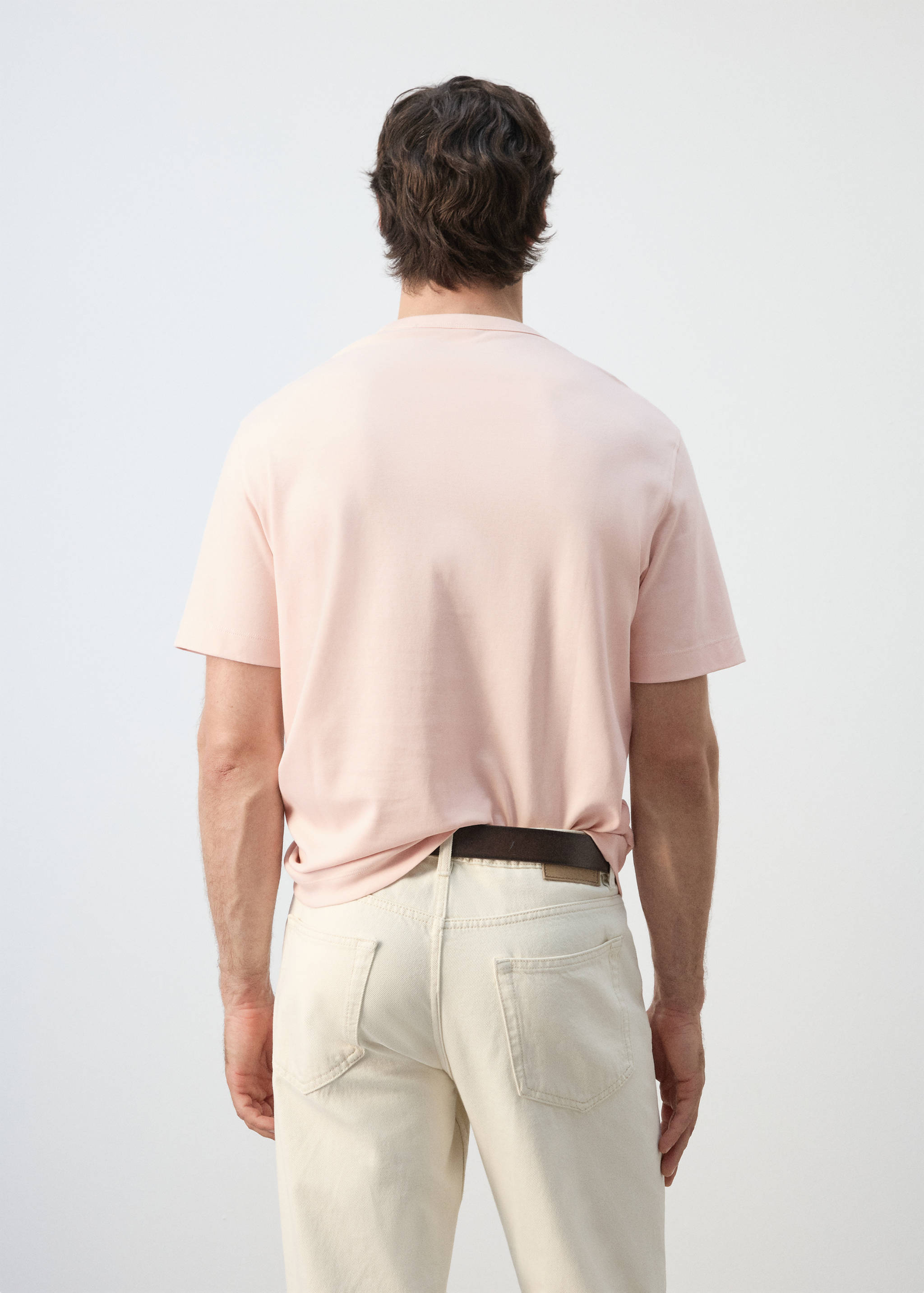 100% cotton printed t-shirt - Reverse of the article