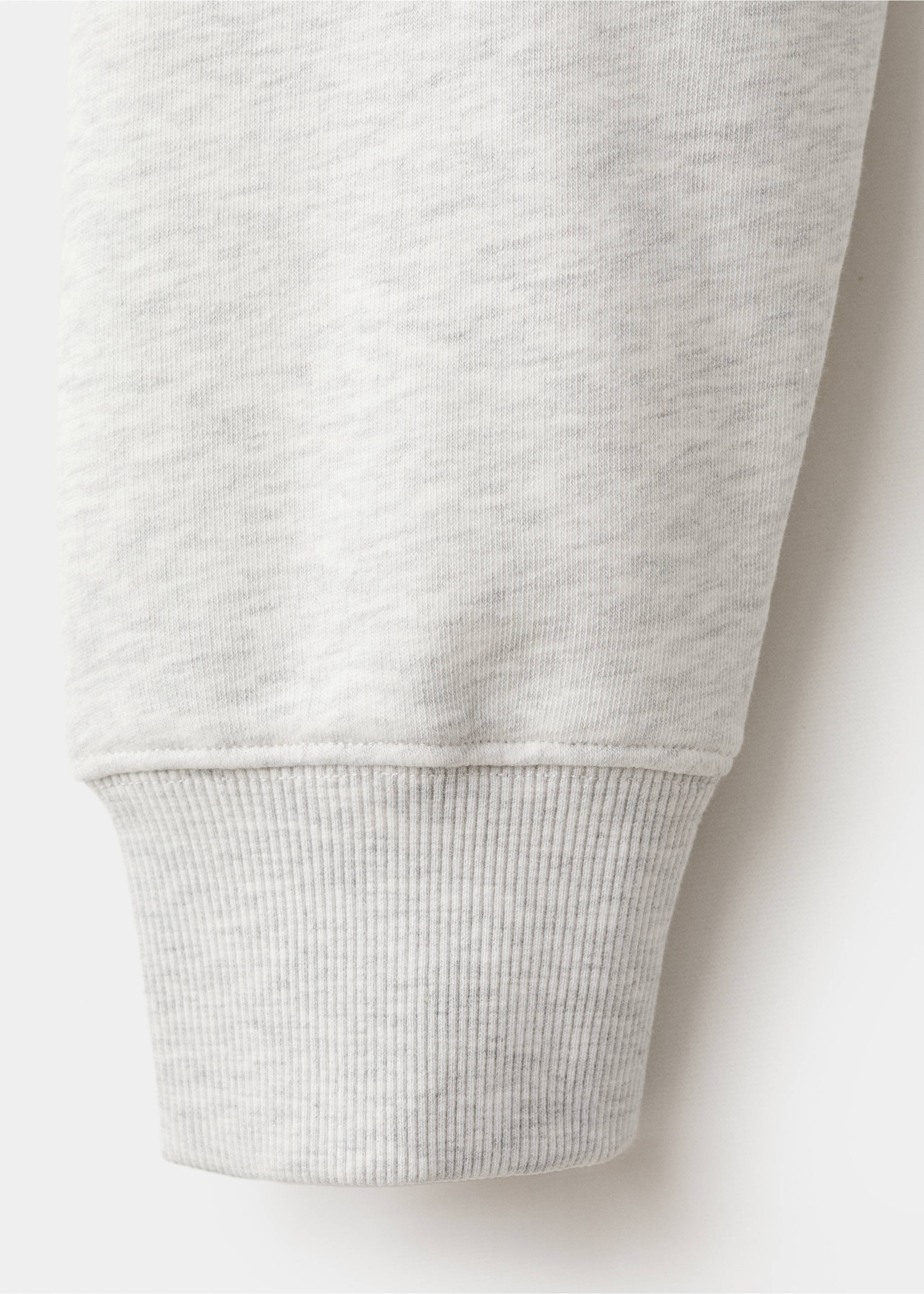 100% cotton polo sweatshirt - Details of the article 0, Grey. Ref: 27047794-00.
