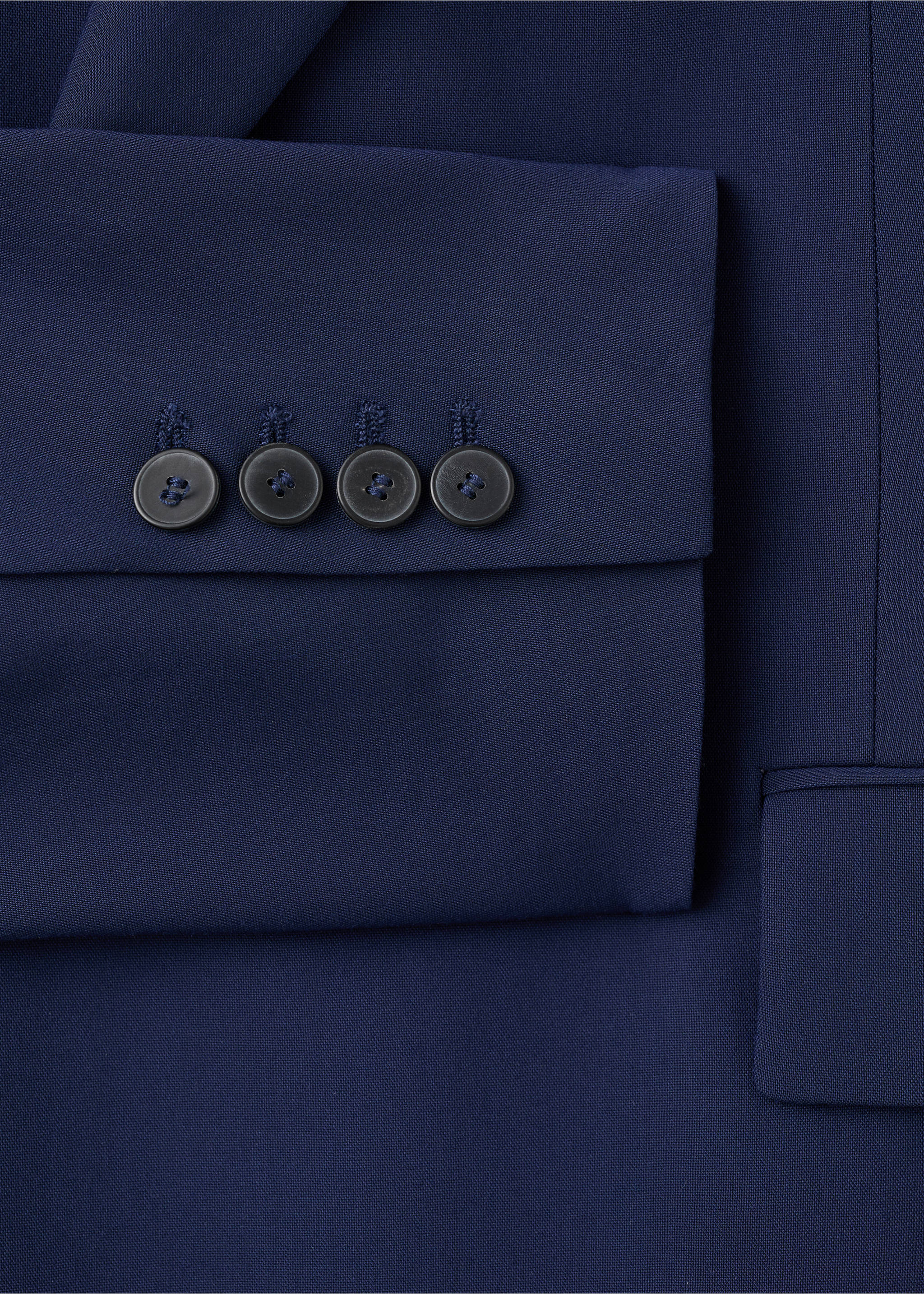 Blazer costume double boutonnage - Détail de l'article 0, Bleu. Ref: 27047803-00.