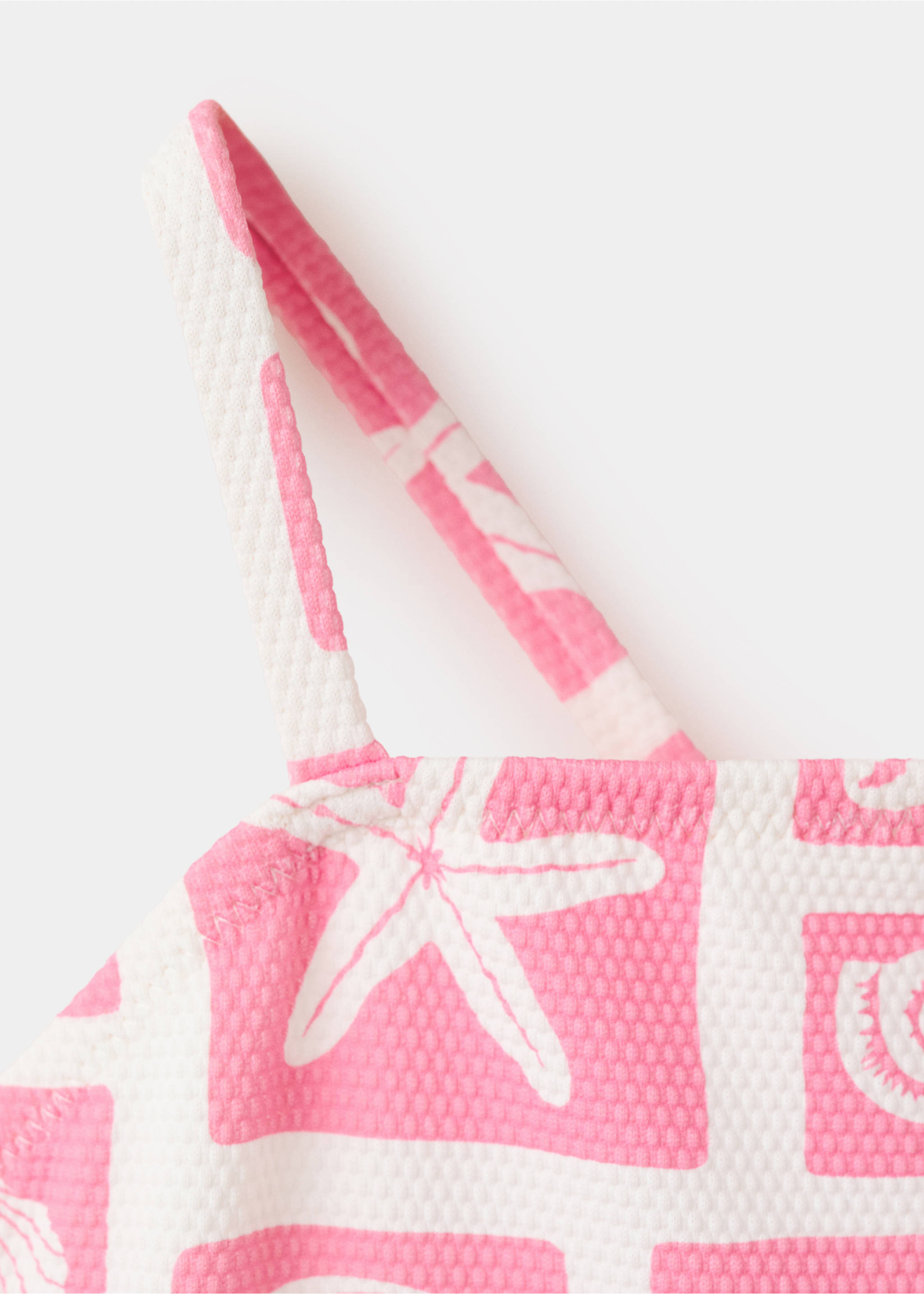 Bañador estampado marino - Detalle del artículo 8, Rosa. Ref: 27047893-00.