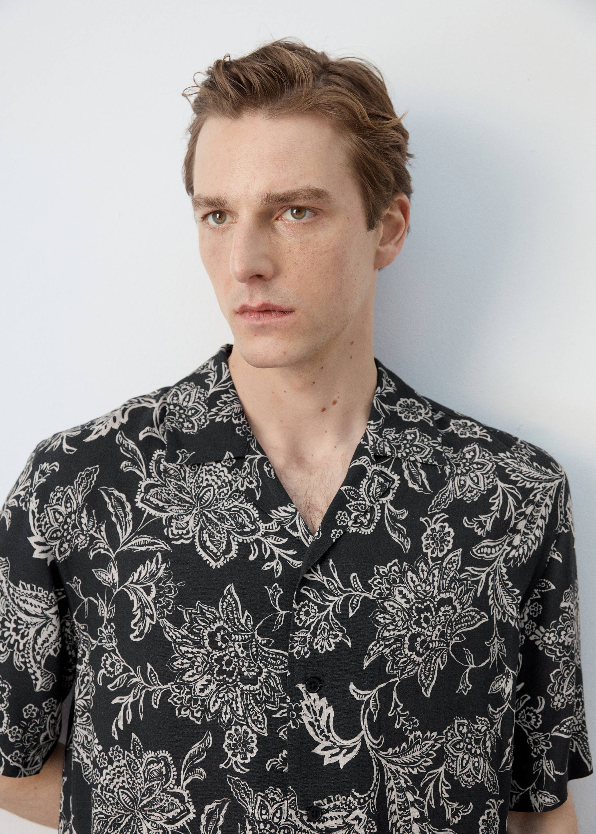 Camisa estampada regular fit - Detalle del artículo 1