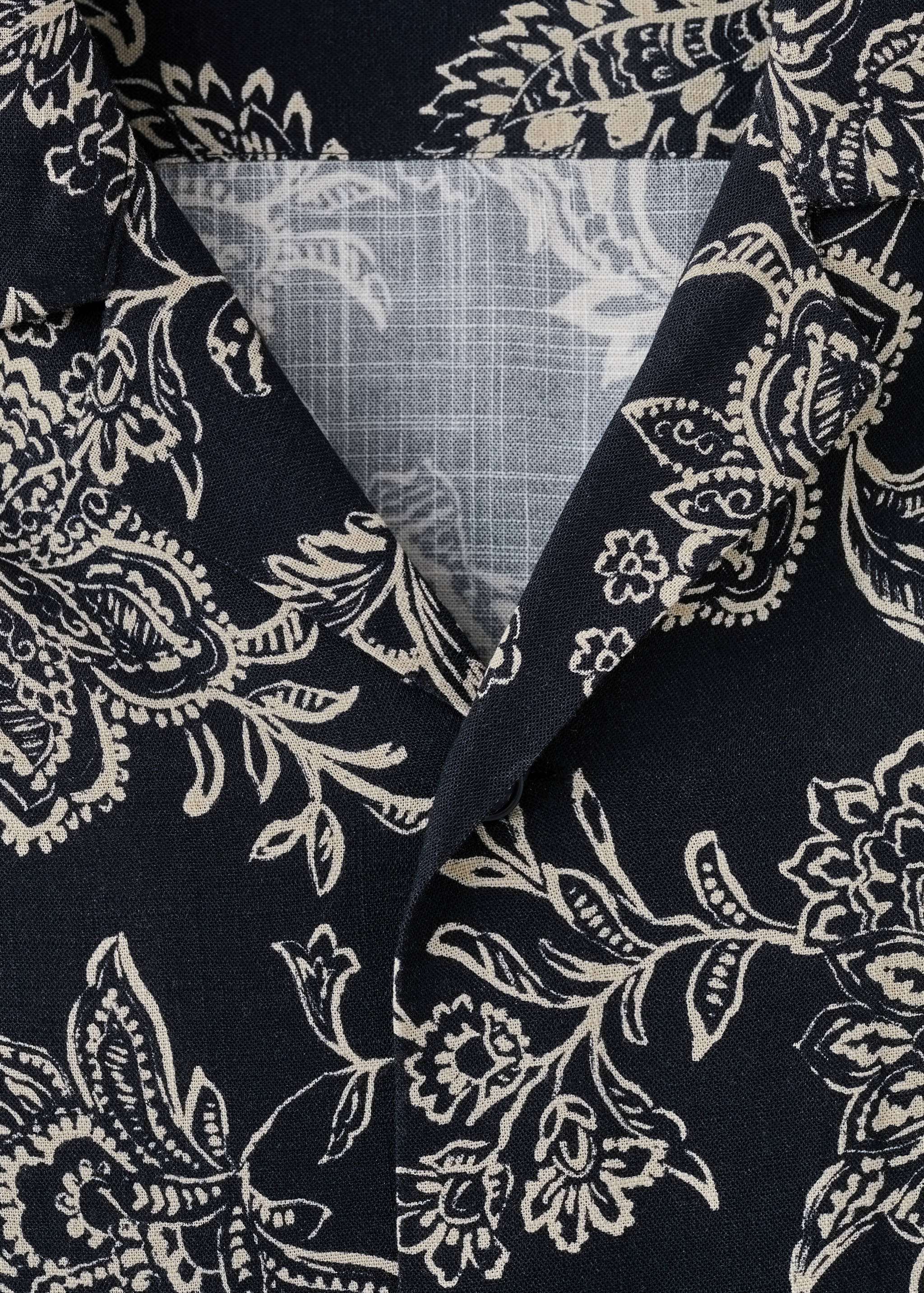 Camisa estampada regular fit - Detalle del artículo 8