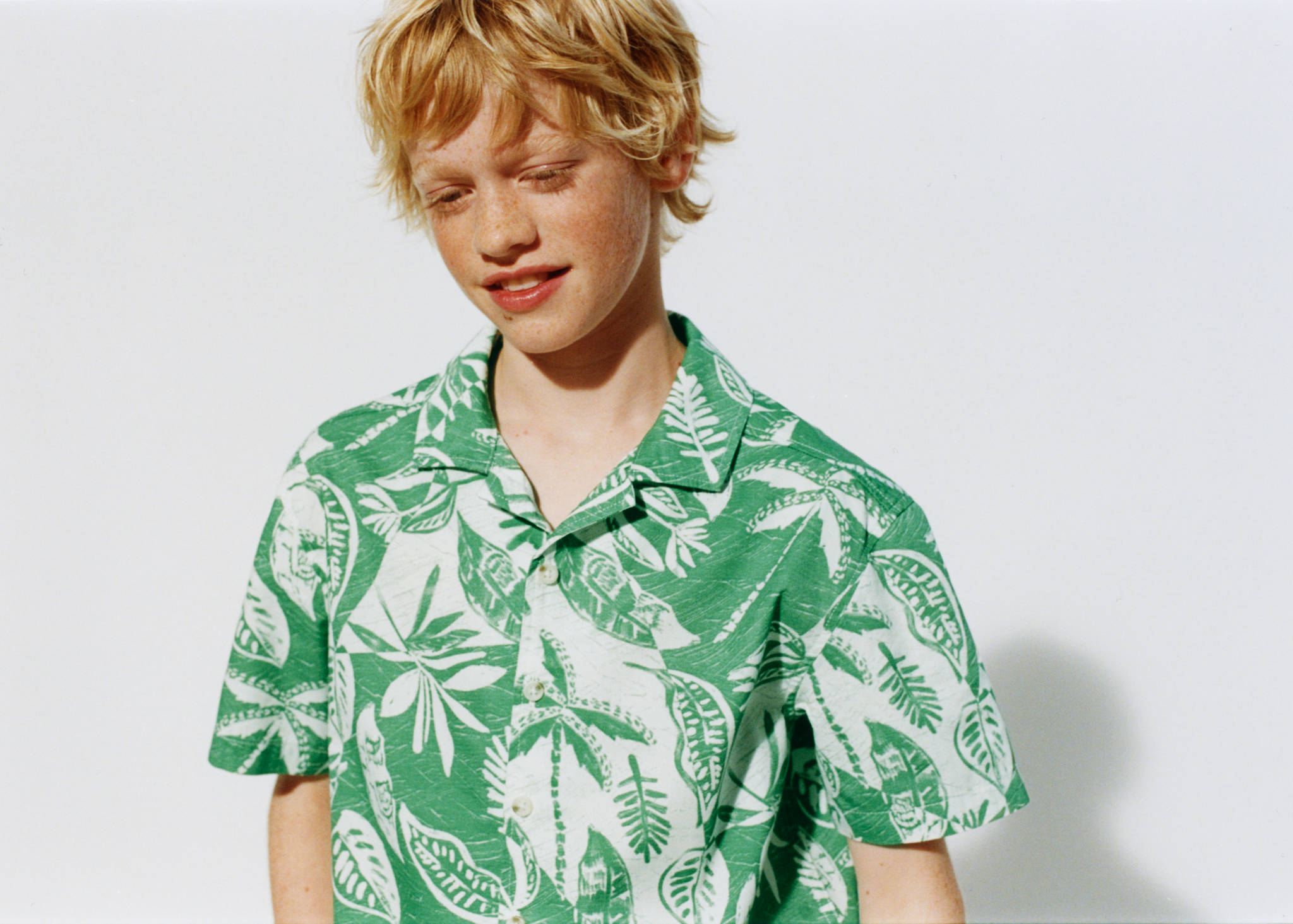 Chemise en coton imprimé fleuri - Détail de l'article 5