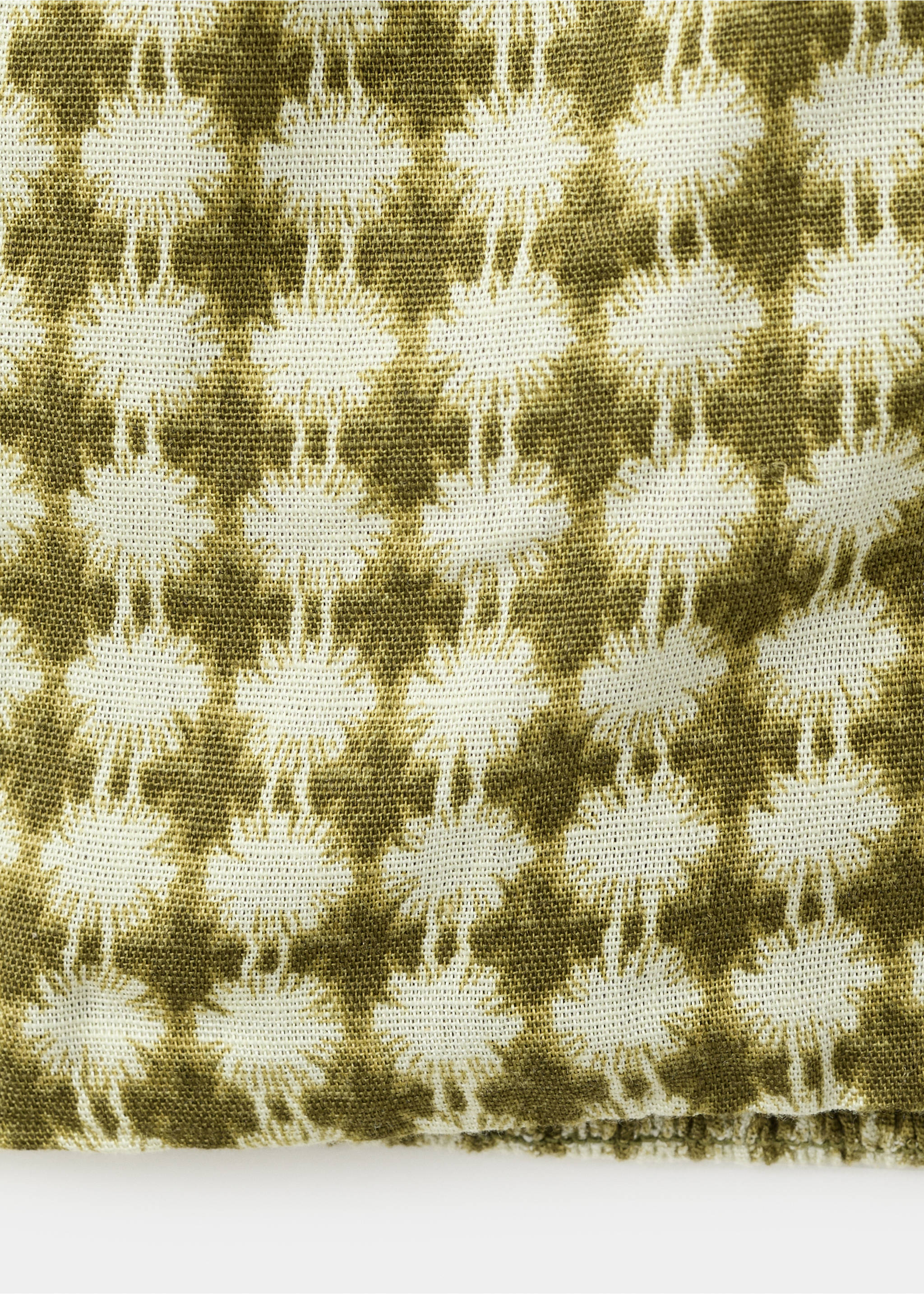 Топ с принтом и вырезом халтер - Деталь изделия 0, Пастельно-зеленый. Ref: 27047903-00.