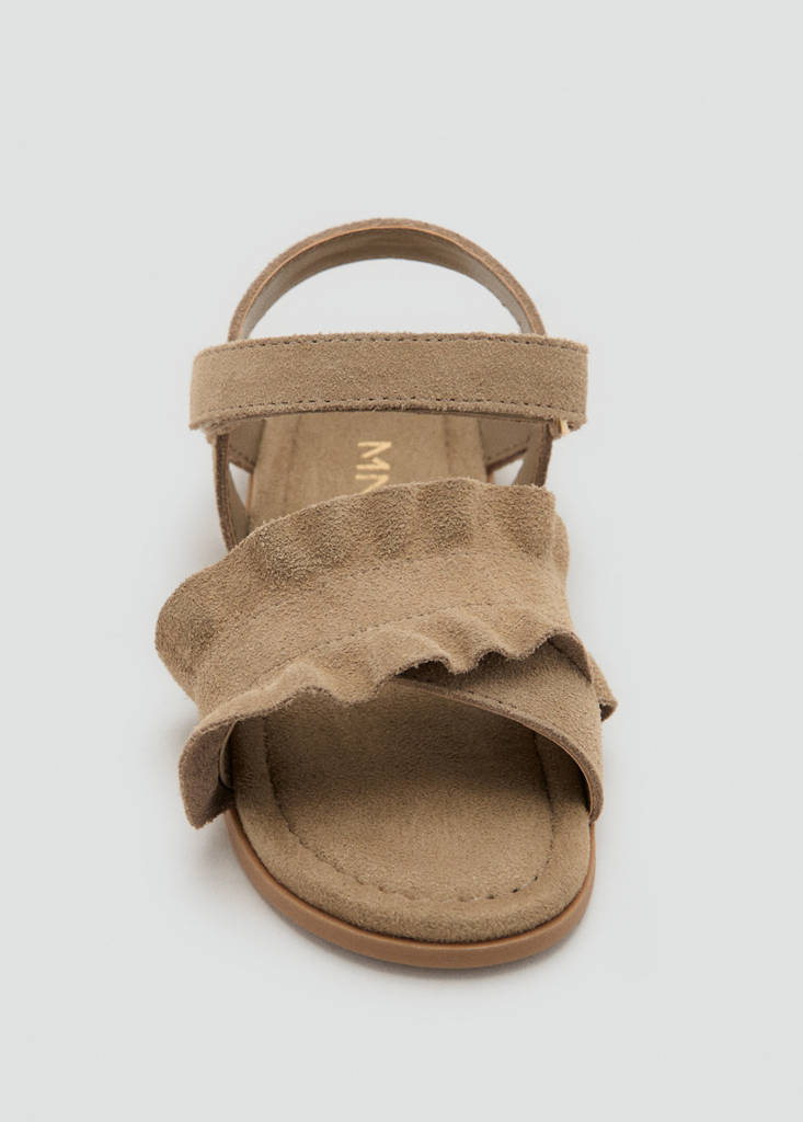 Leather straps sandals — Sand