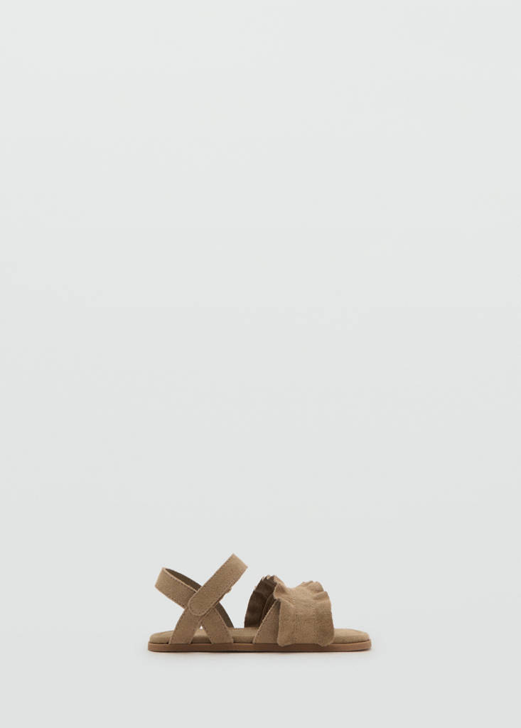 Leather straps sandals — Sand