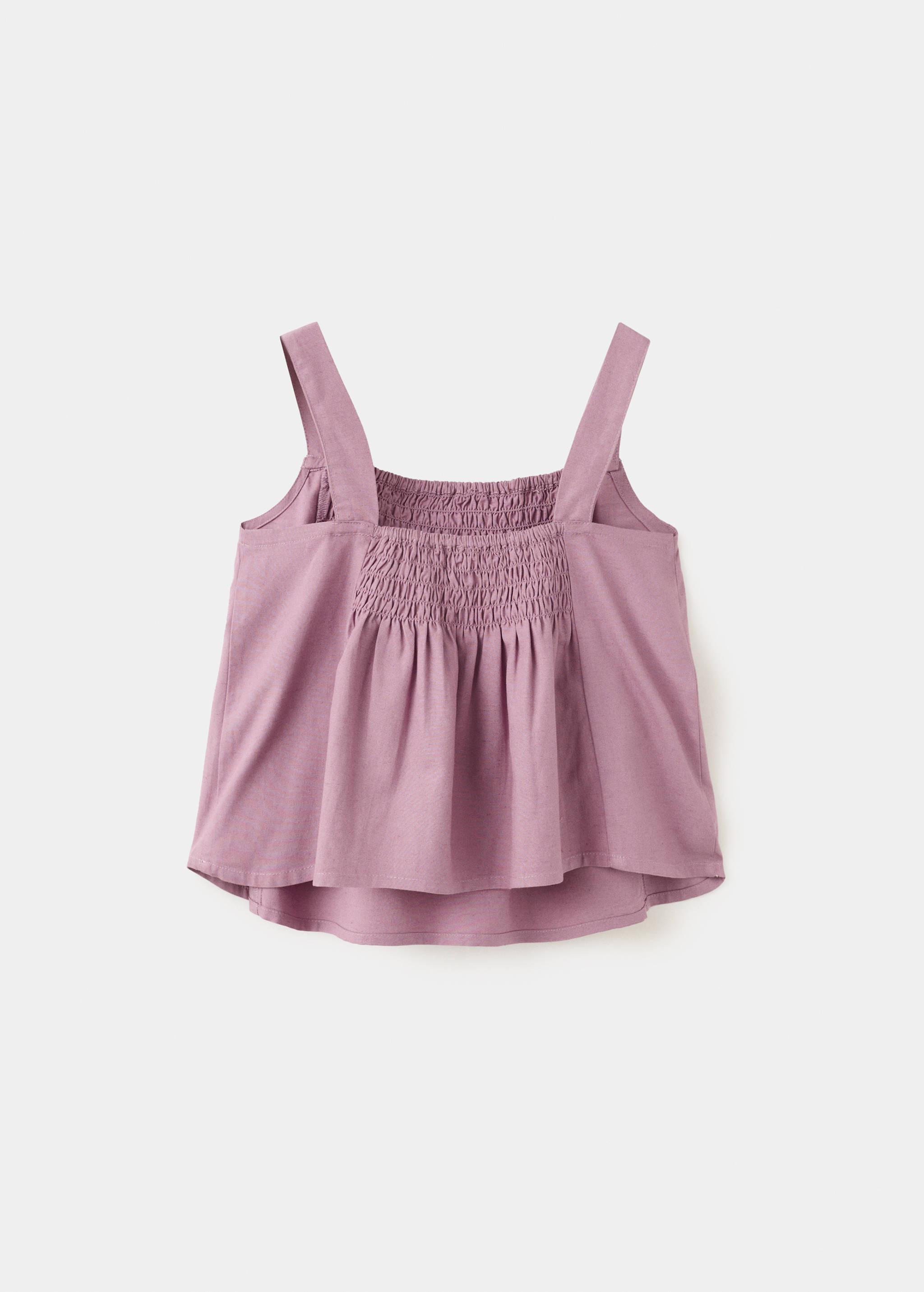 Wool cotton-blend blouse - Reverse of the article