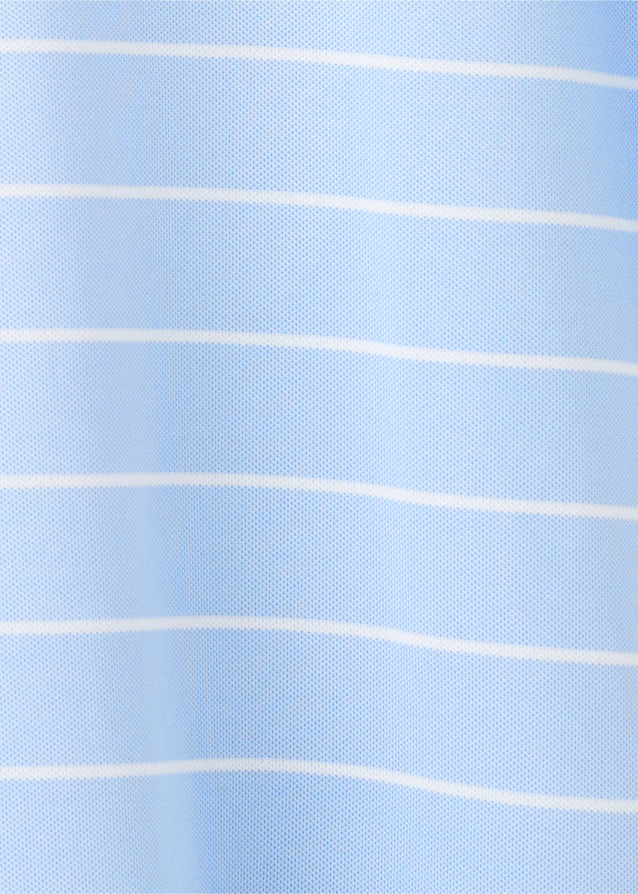 Polo slim-fit rayures COOLMAX® - Détail de l'article 0, Bleu ciel. Ref: 27047911-00.