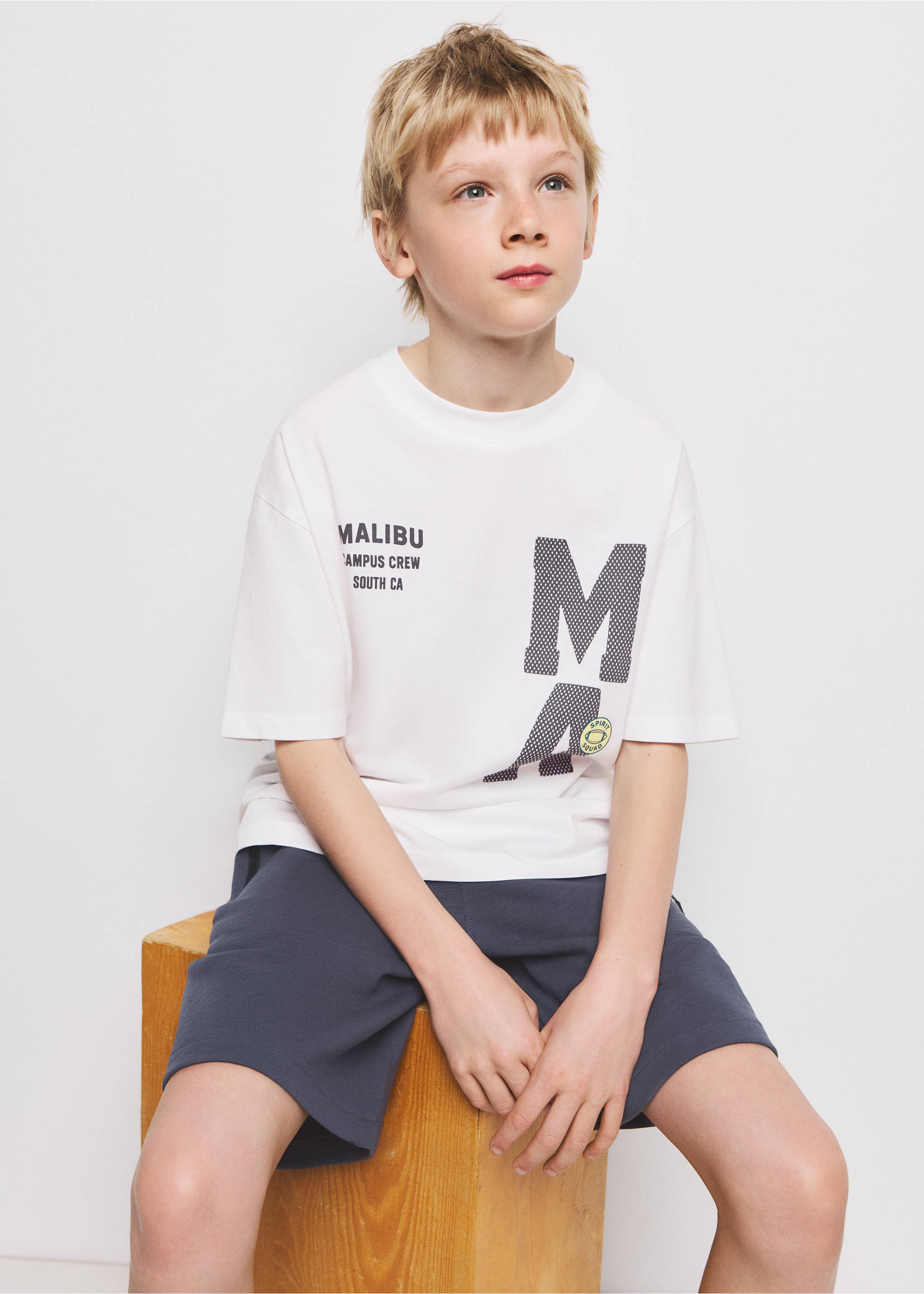 Bermuda shorts with drawstring - Medium plane, Charcoal. Ref: 27047913-00.