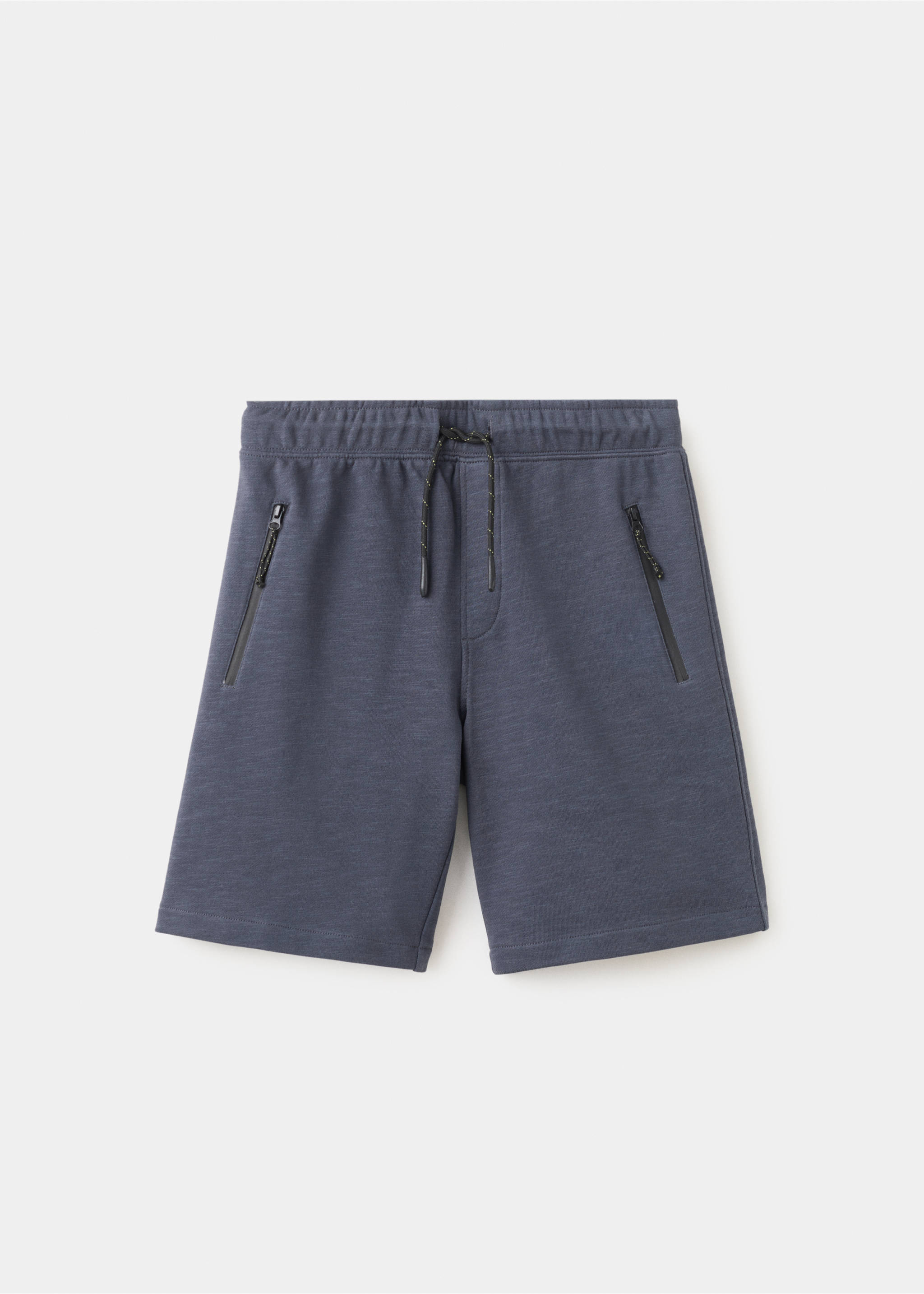 Bermuda shorts with drawstring - Article without model, Charcoal. Ref: 27047913-00.