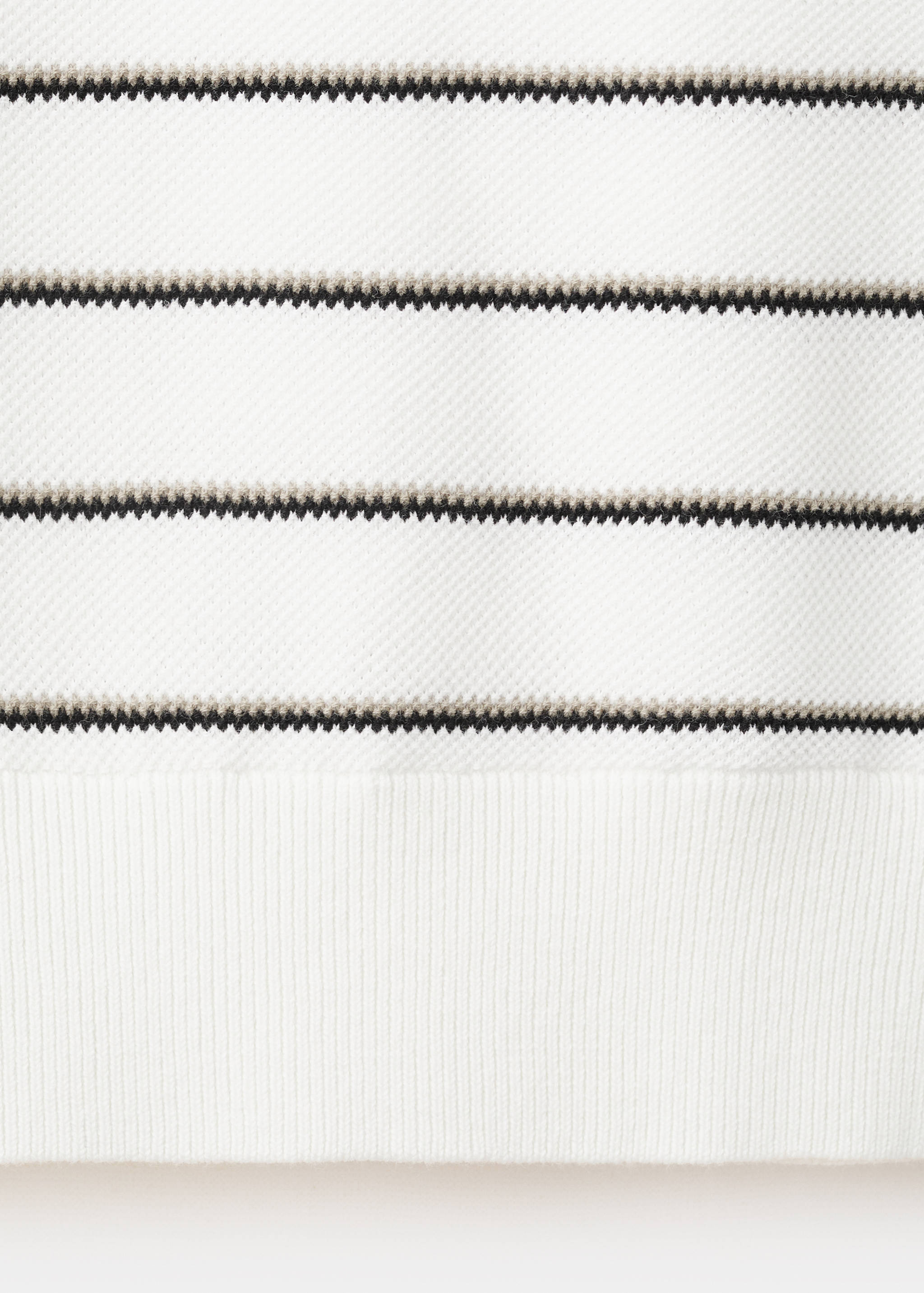 Camiseta algodón punto rayas - Detalle del artículo 0