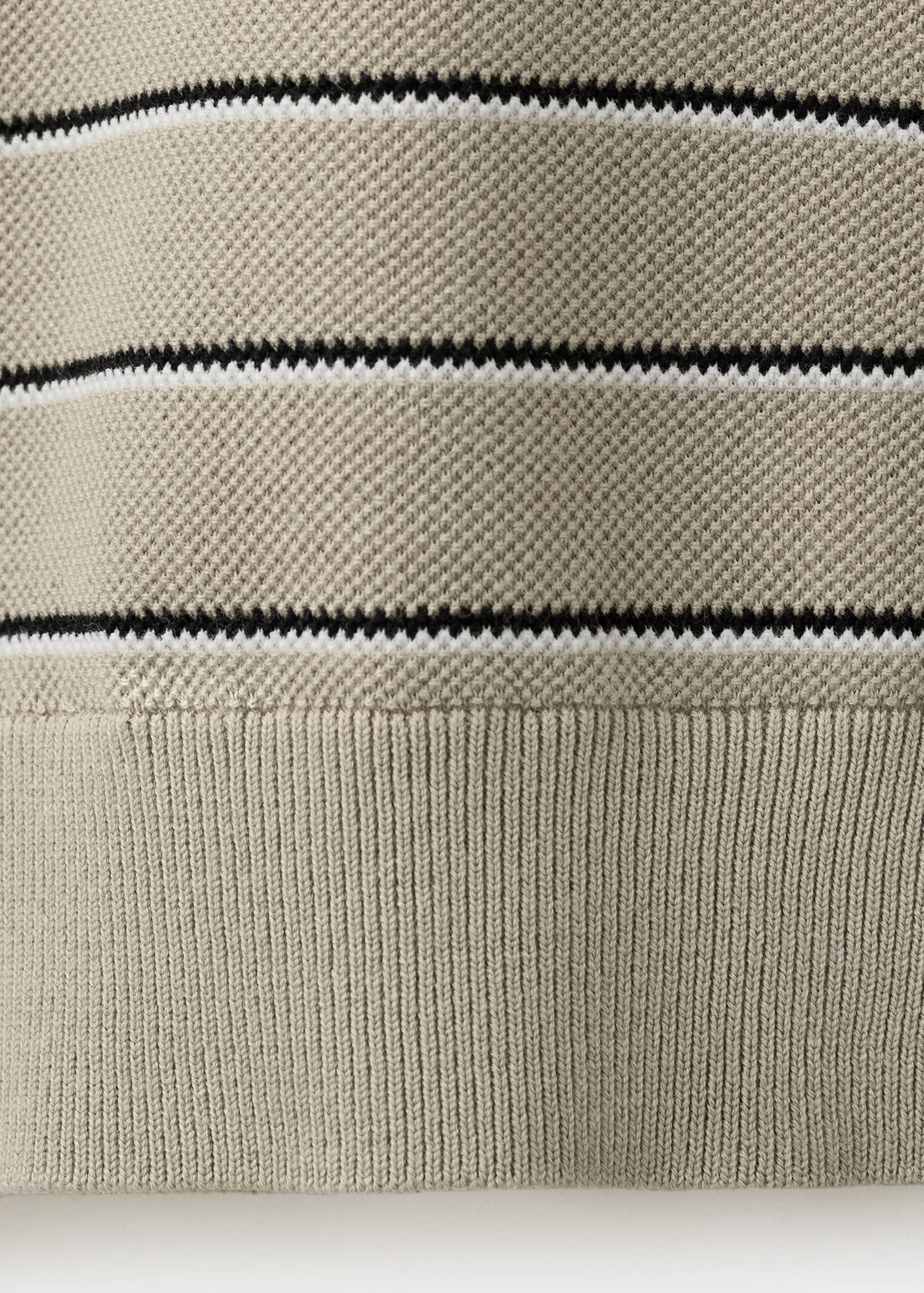 Camiseta algodón punto rayas - Detalle del artículo 0