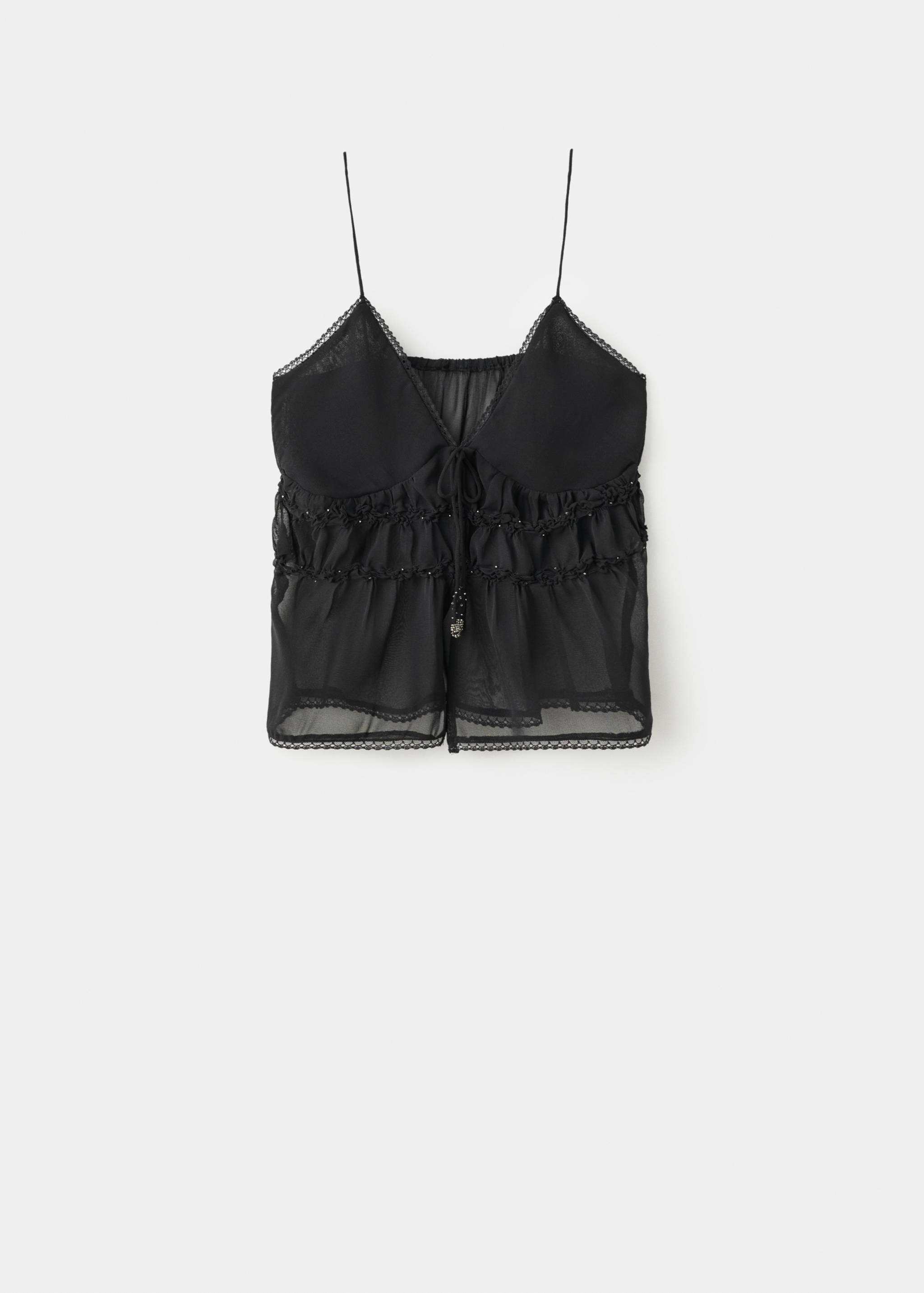 Detail beading top - Article without model
