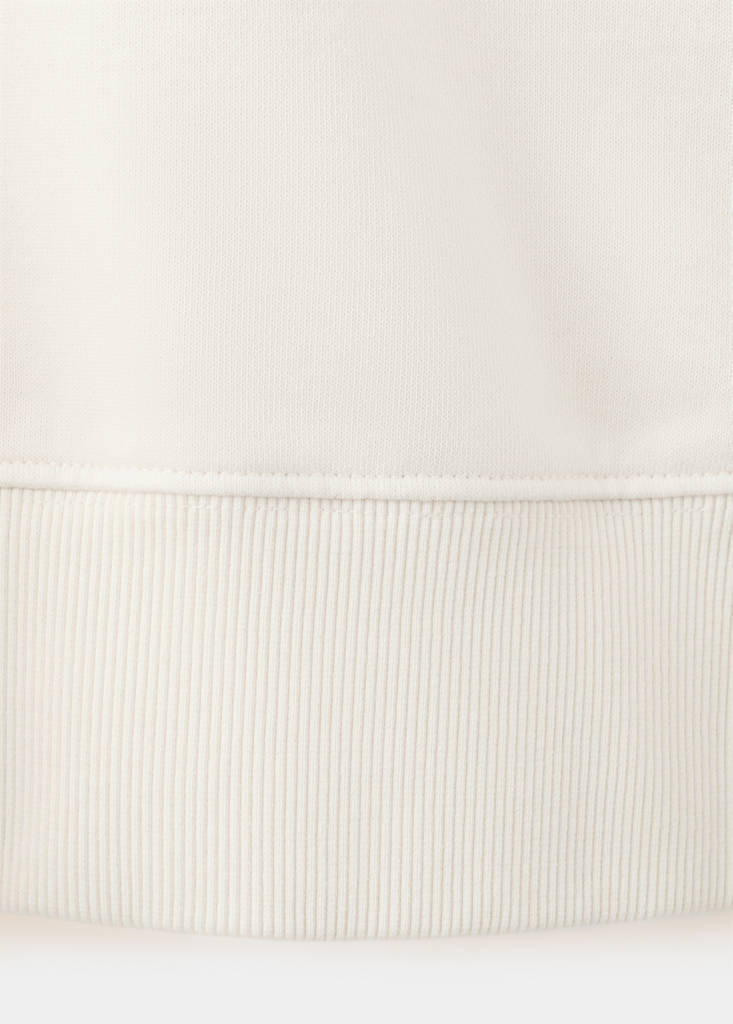 Printed sweatshirt 100% cotton — Off White