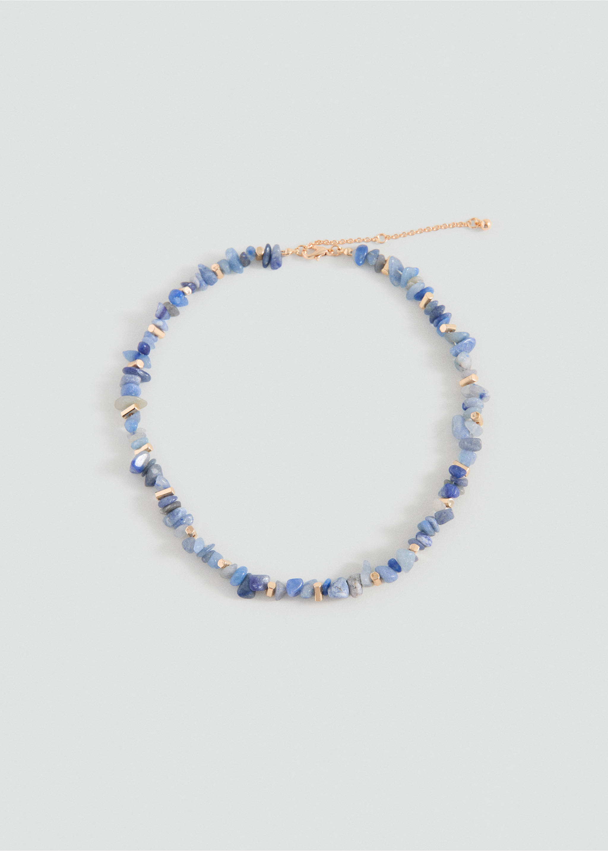 Beaded necklace - Article without model, Blue. Ref: 27047921-00.