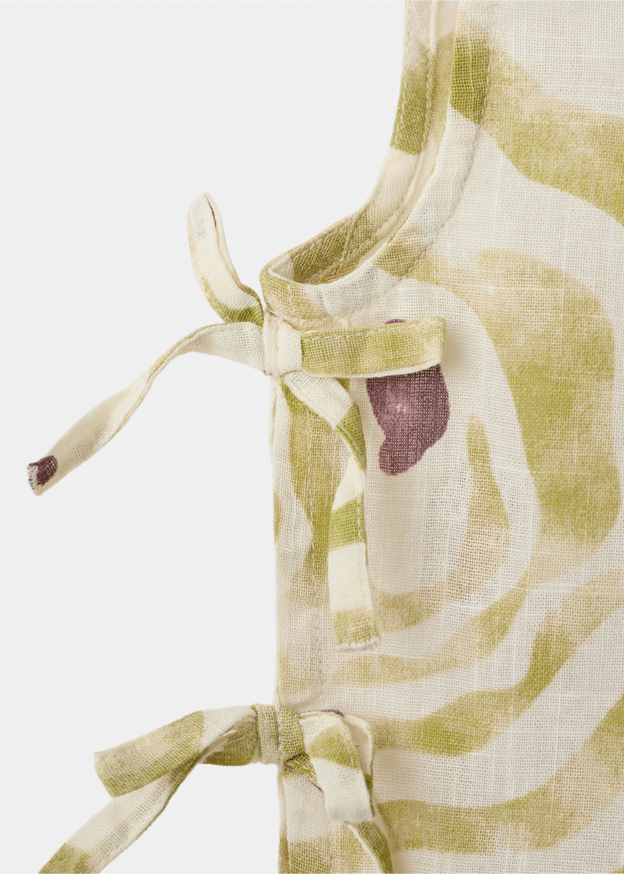 Blusa estampado cebra - Detalle del artículo 8, Crudo. Ref: 27047922-00.