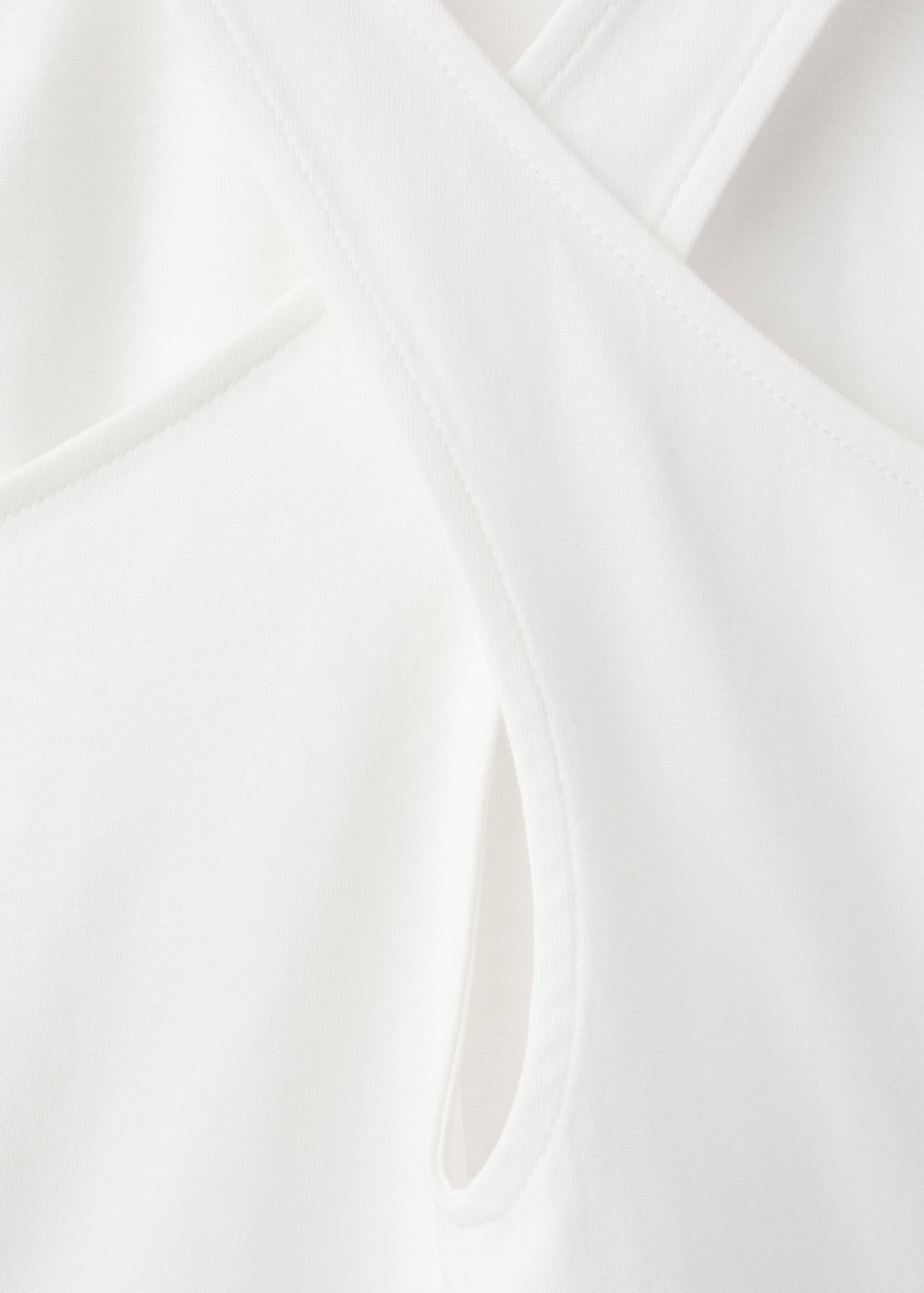 Vestido algodón espalda cruzada - Detalle del artículo 8