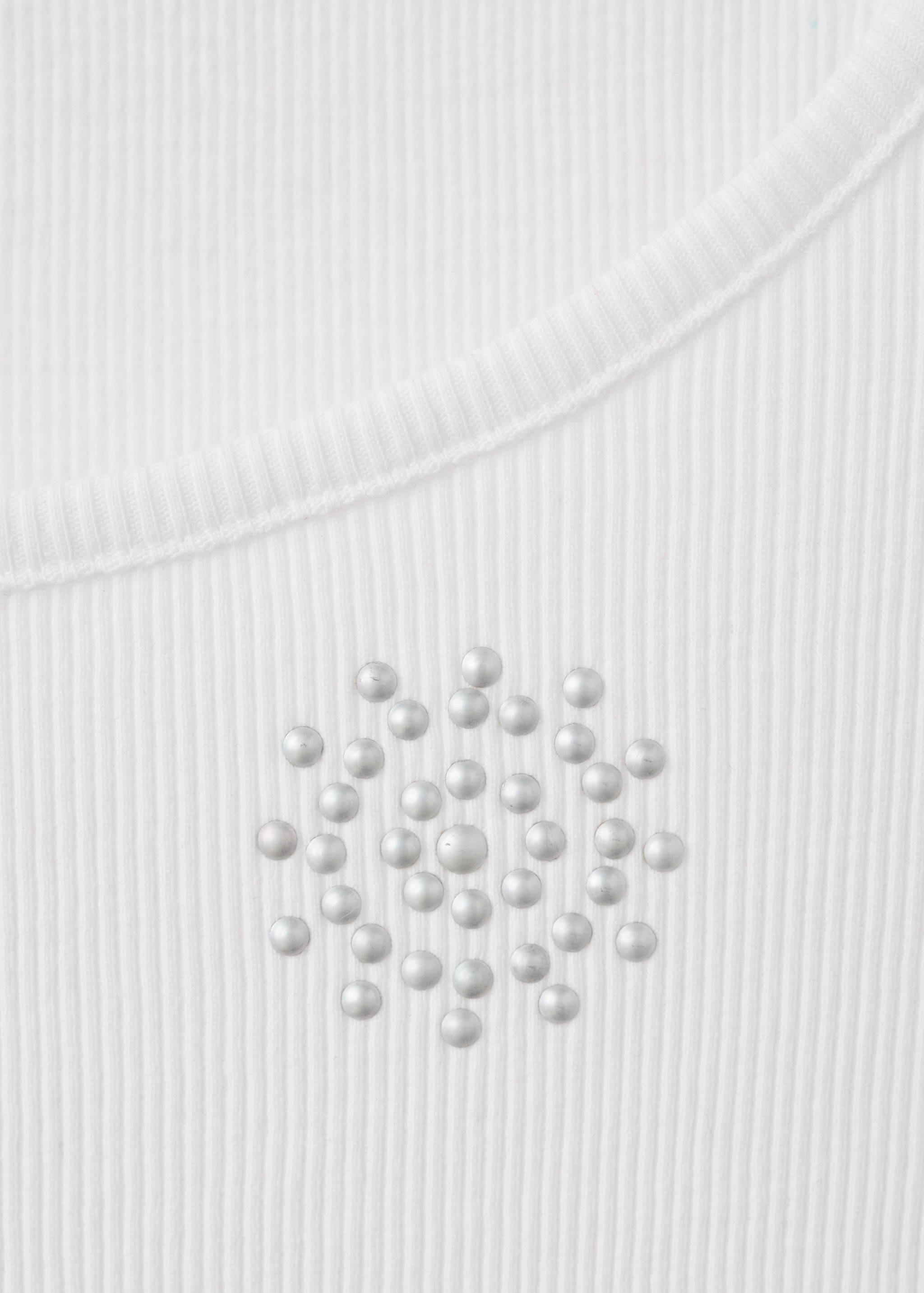 라인스톤 디테일 스트래피 탑 - 상품 내역: 0