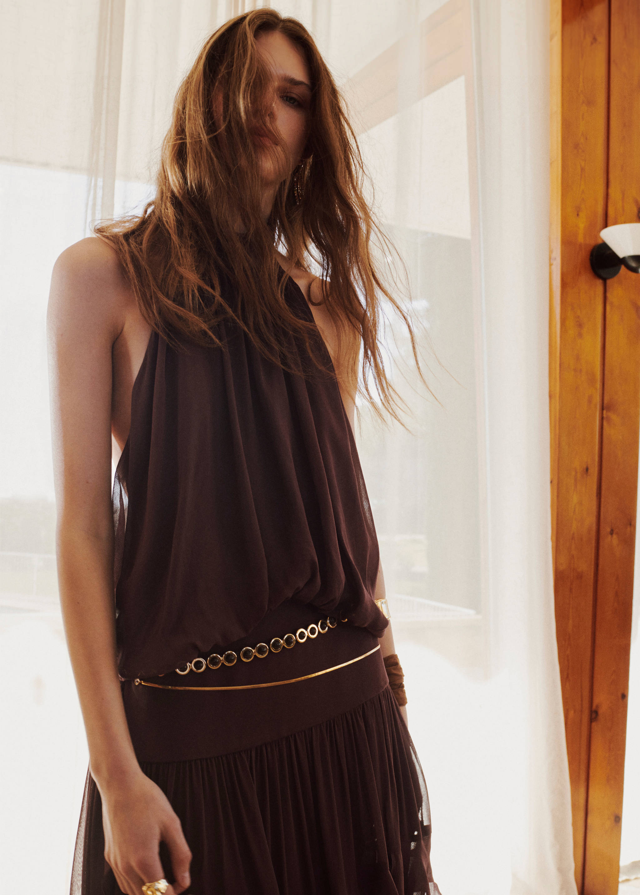 Robe froncée volants - Détail de l'article 1