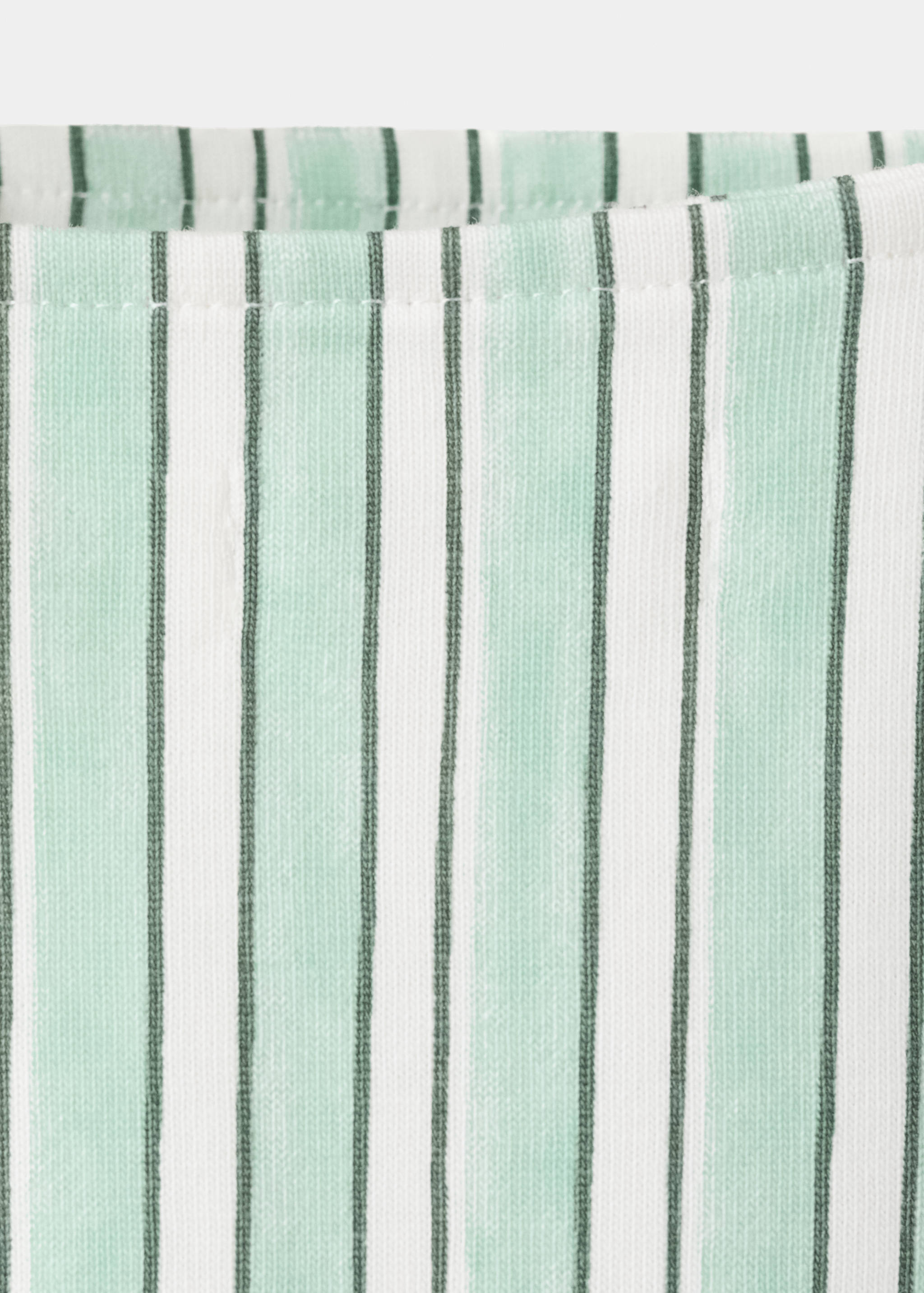 Cotton dungarees with pocket - Details of the article 0