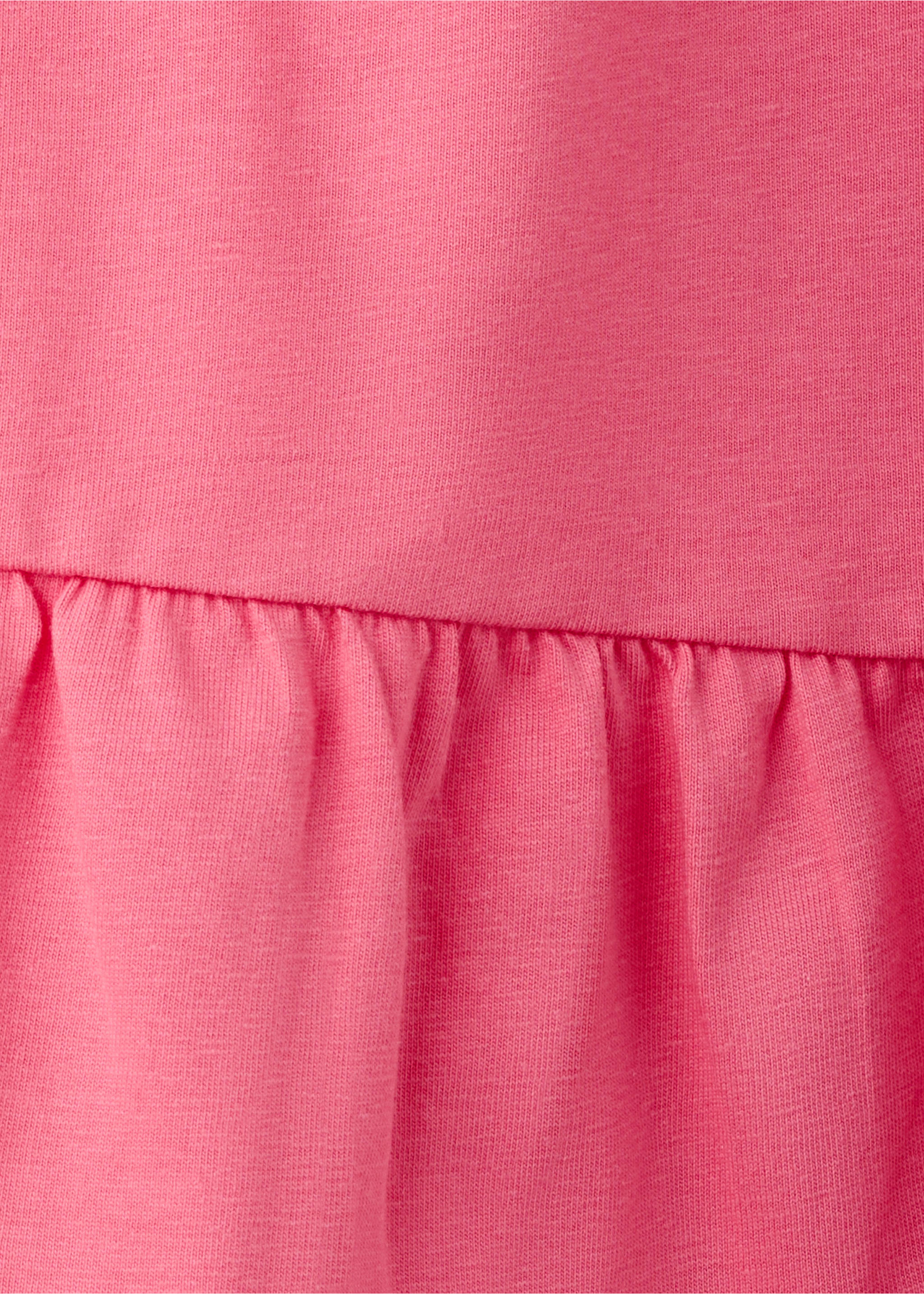 فستان قطني مكشكش - تفاصيل المنتج 0, أرجواني. Ref: 27048266-00.