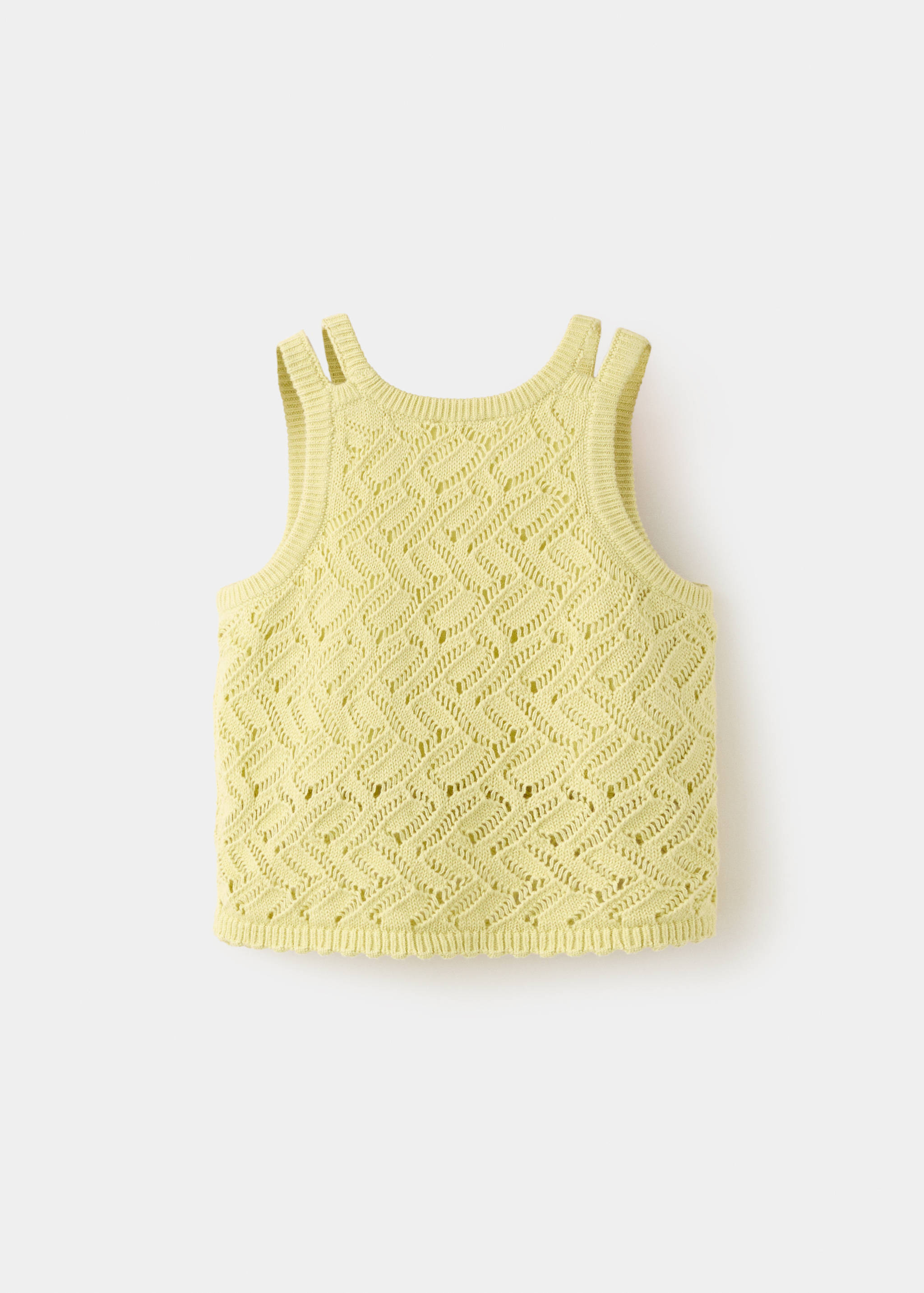 Top crochet - Reverso del artículo