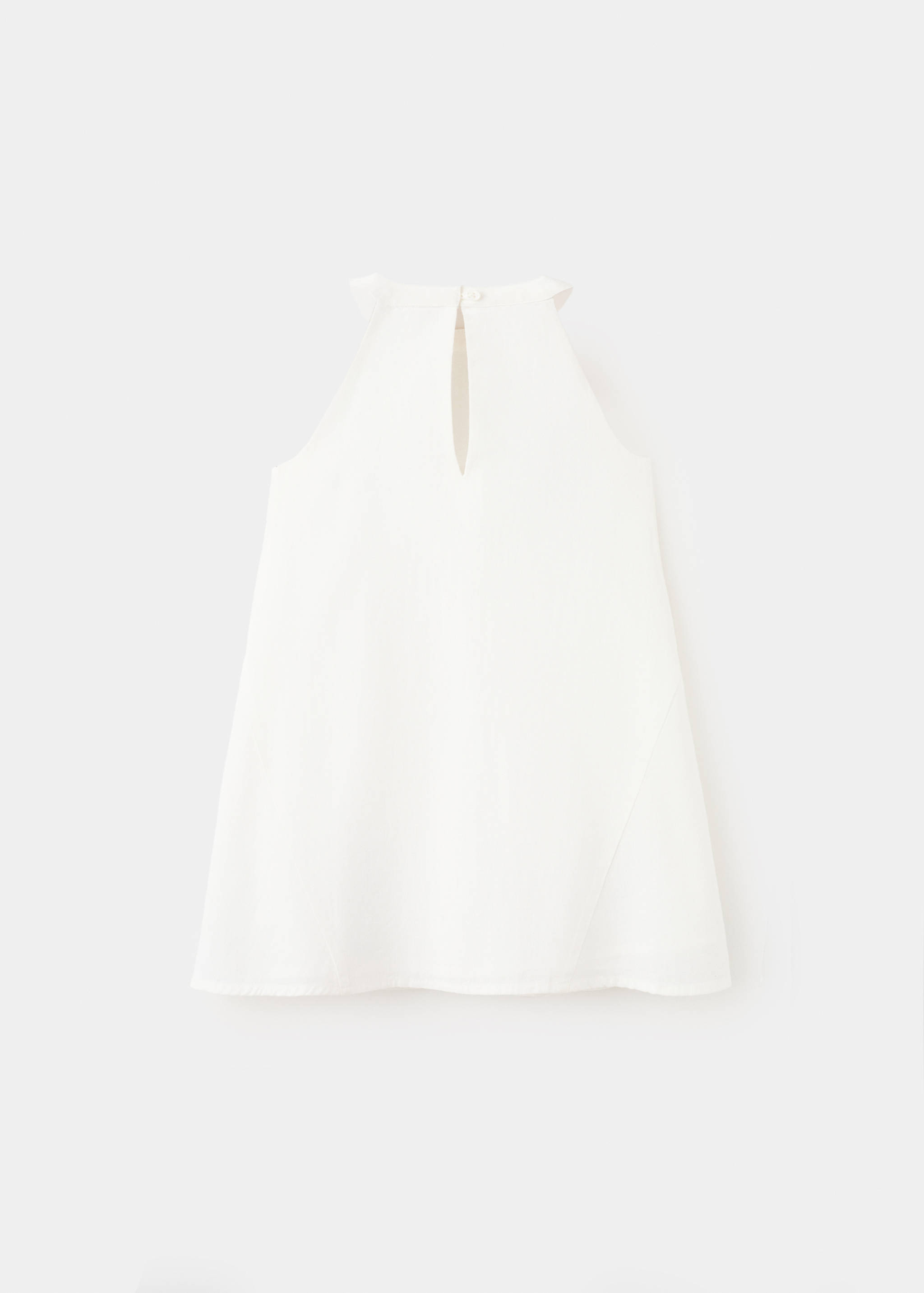 Robe brodée fleurs - Verso de l’article