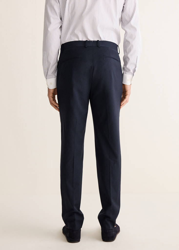 Venice suit trousers 100% wool — Navy