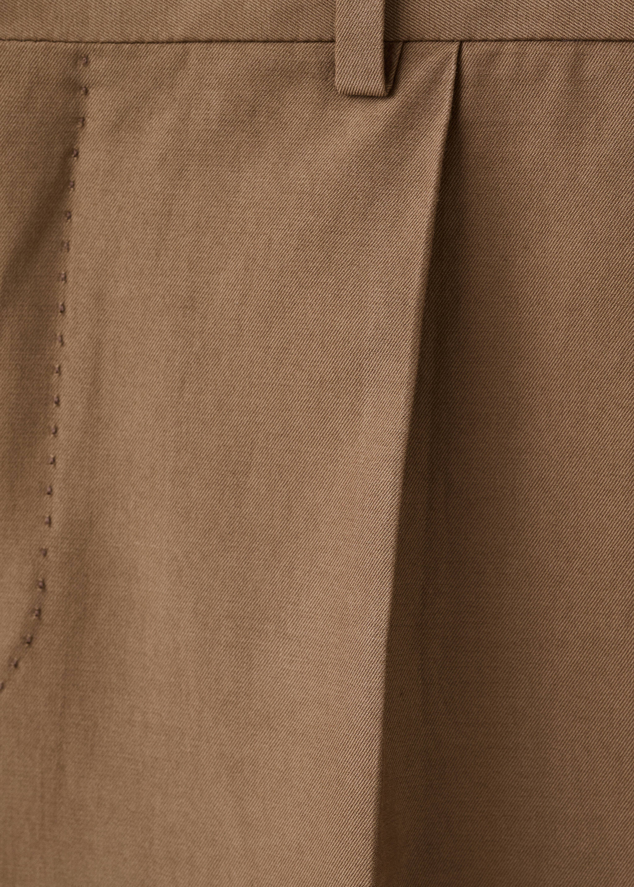 Slim-fit suit trousers - Details of the article 8