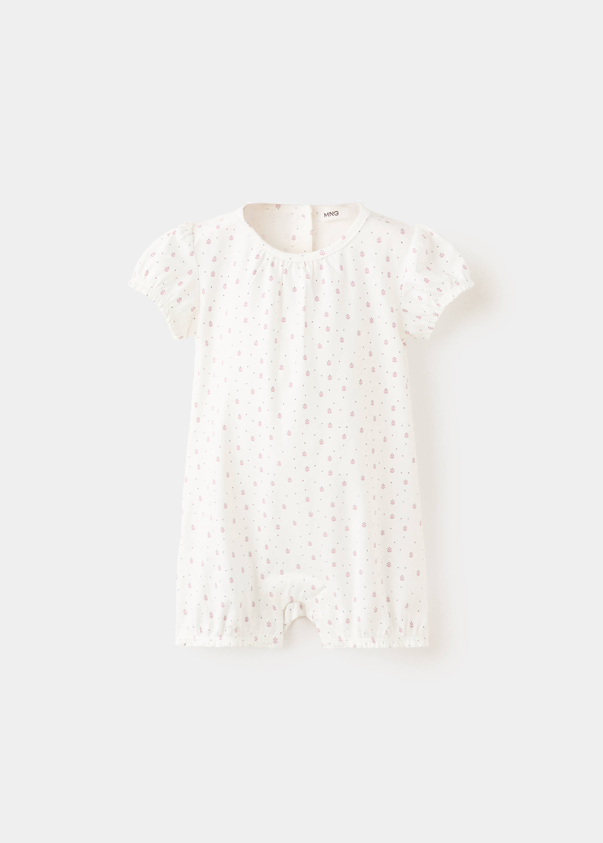 Pyjama imprimé fleuri - Article sans modèle