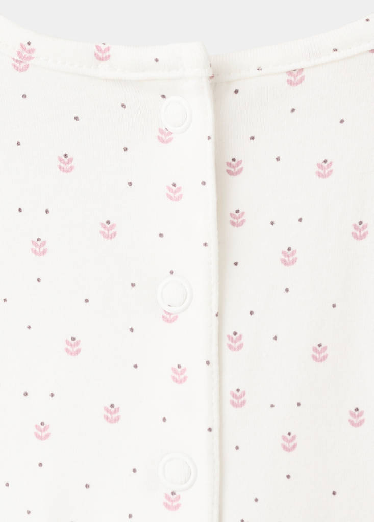 Floral-print pyjamas — Off White