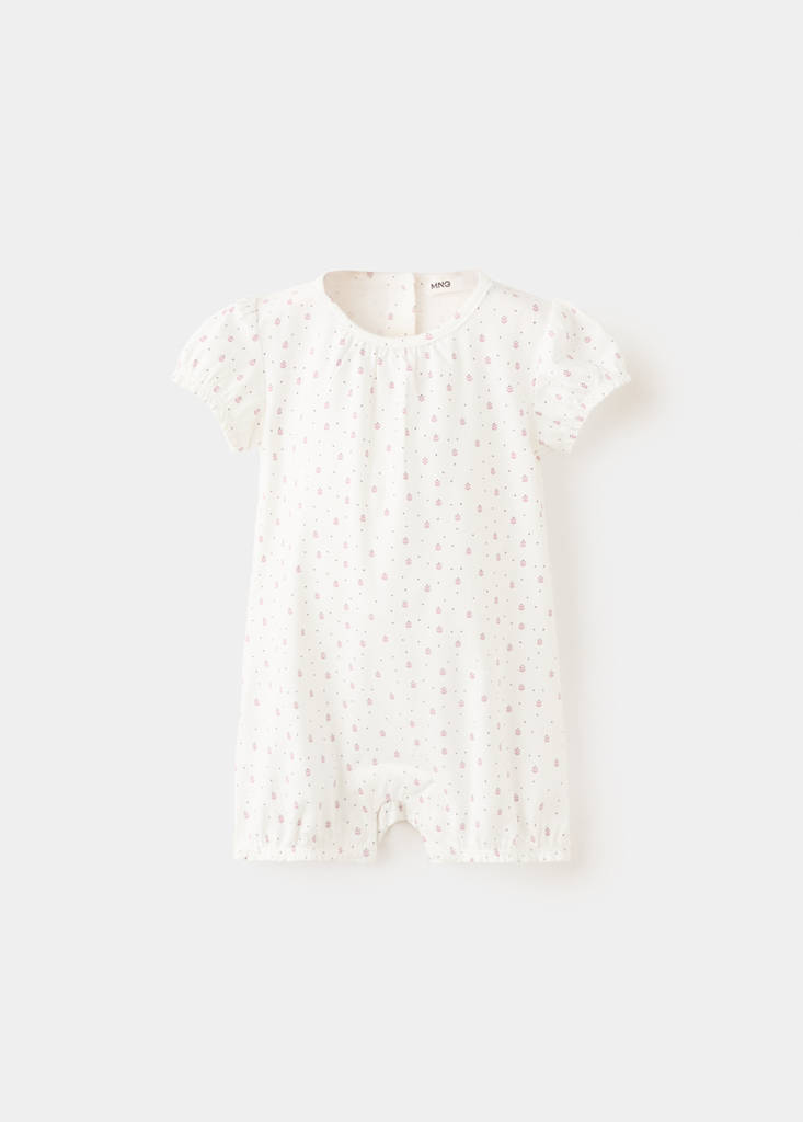 Floral-print pyjamas — Off White