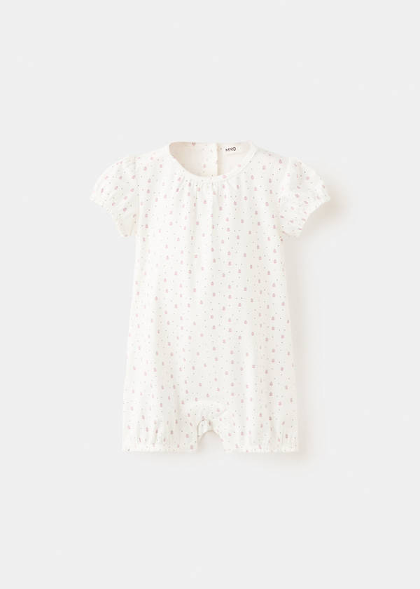 Floral-print pyjamas — Off White