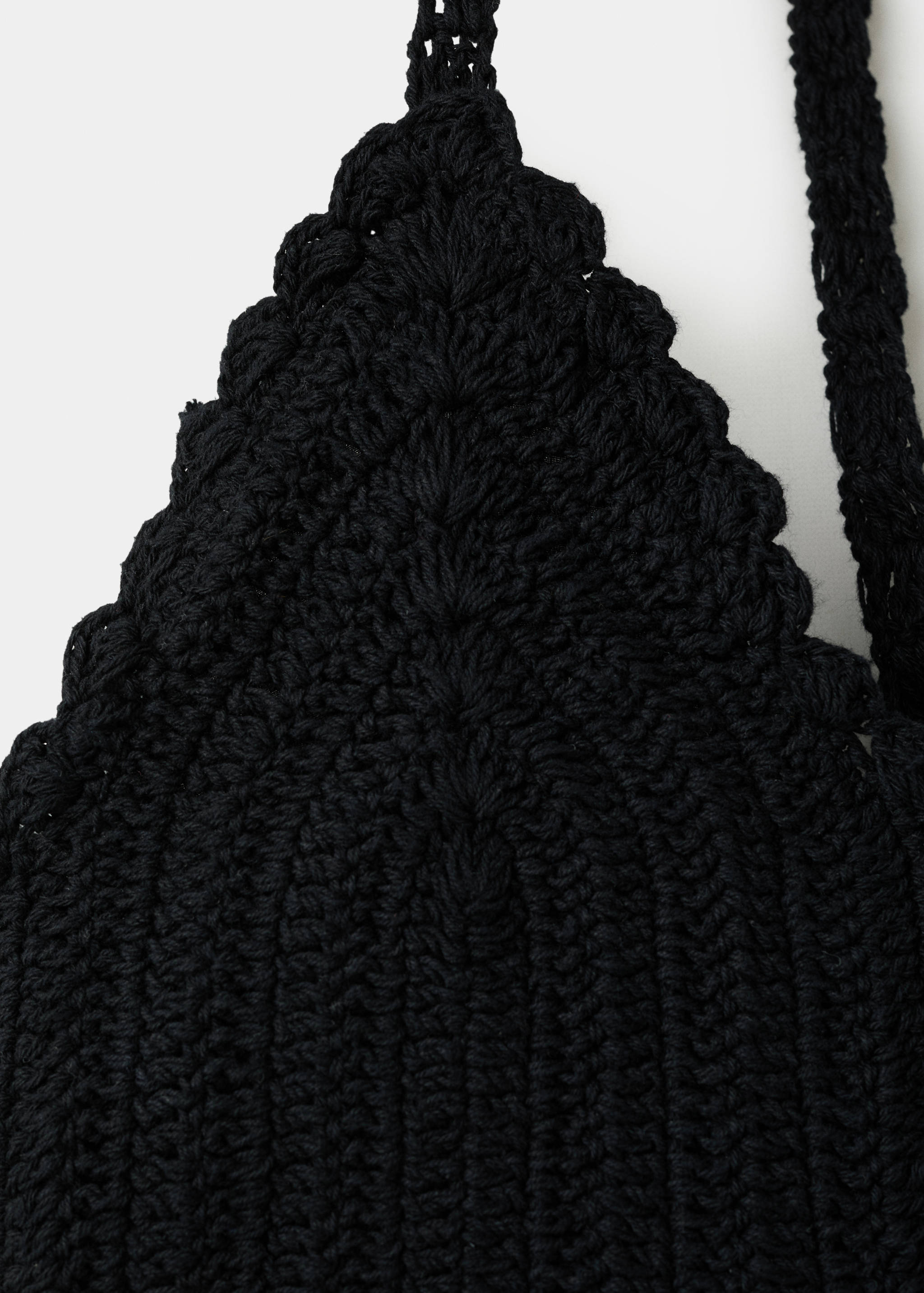 Long dress with crochet detail - Details of the article 8